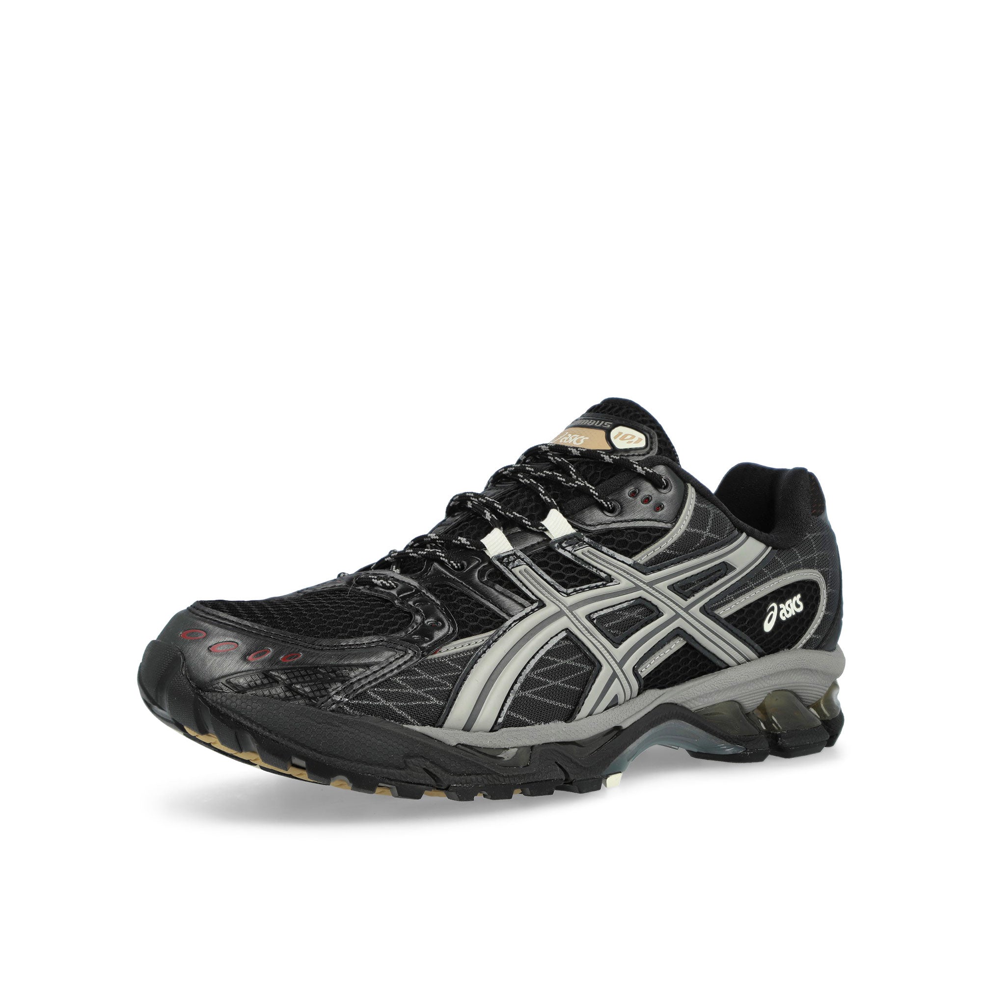 Asics Gel-Nimbus 10.1 Black / Clay Grey Low Top Sneakers 1203A543-005 Close-up | Overkill