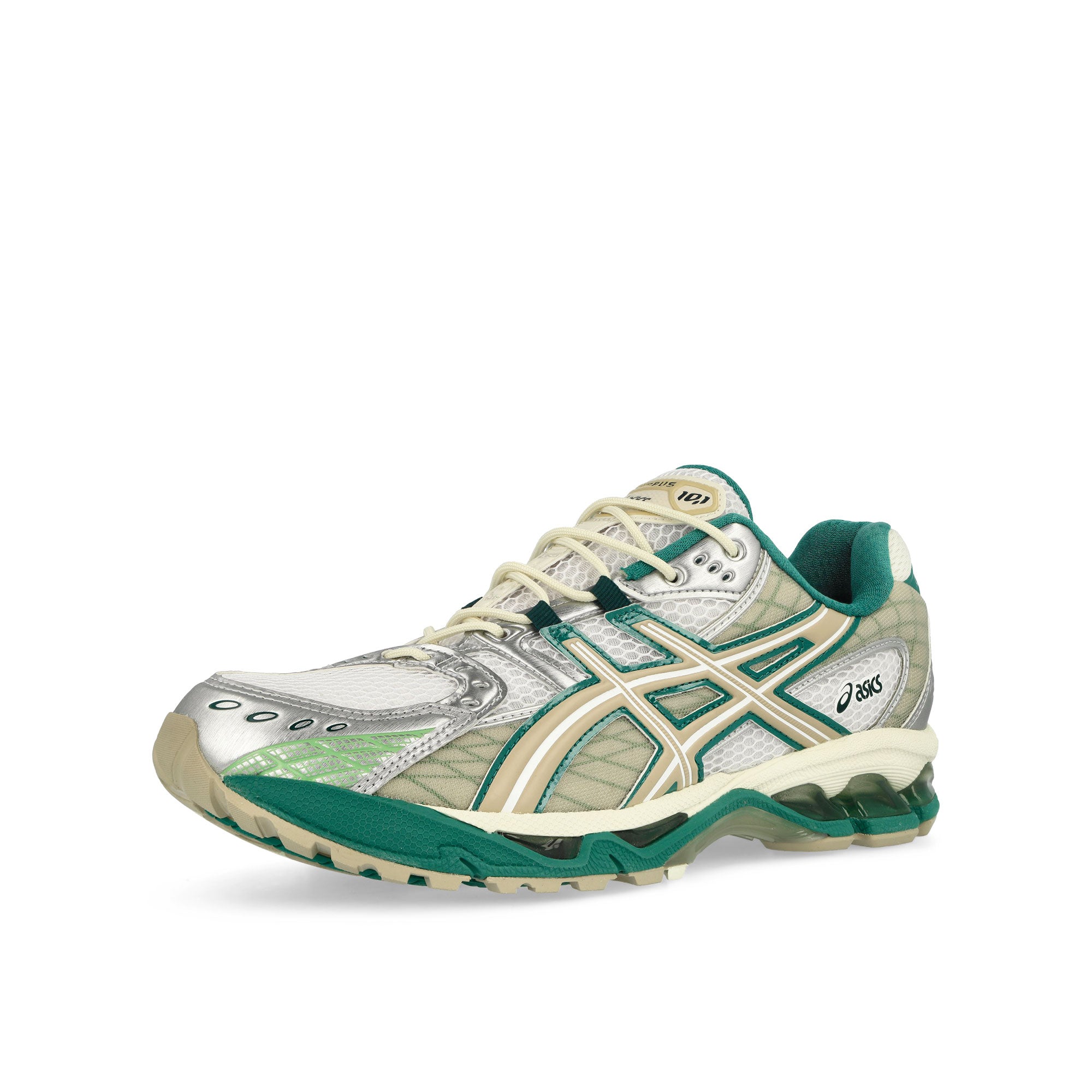 Asics Gel-Nimbus 10.1 White / Rainy Lake Low Top Sneakers Close Up | Overkill