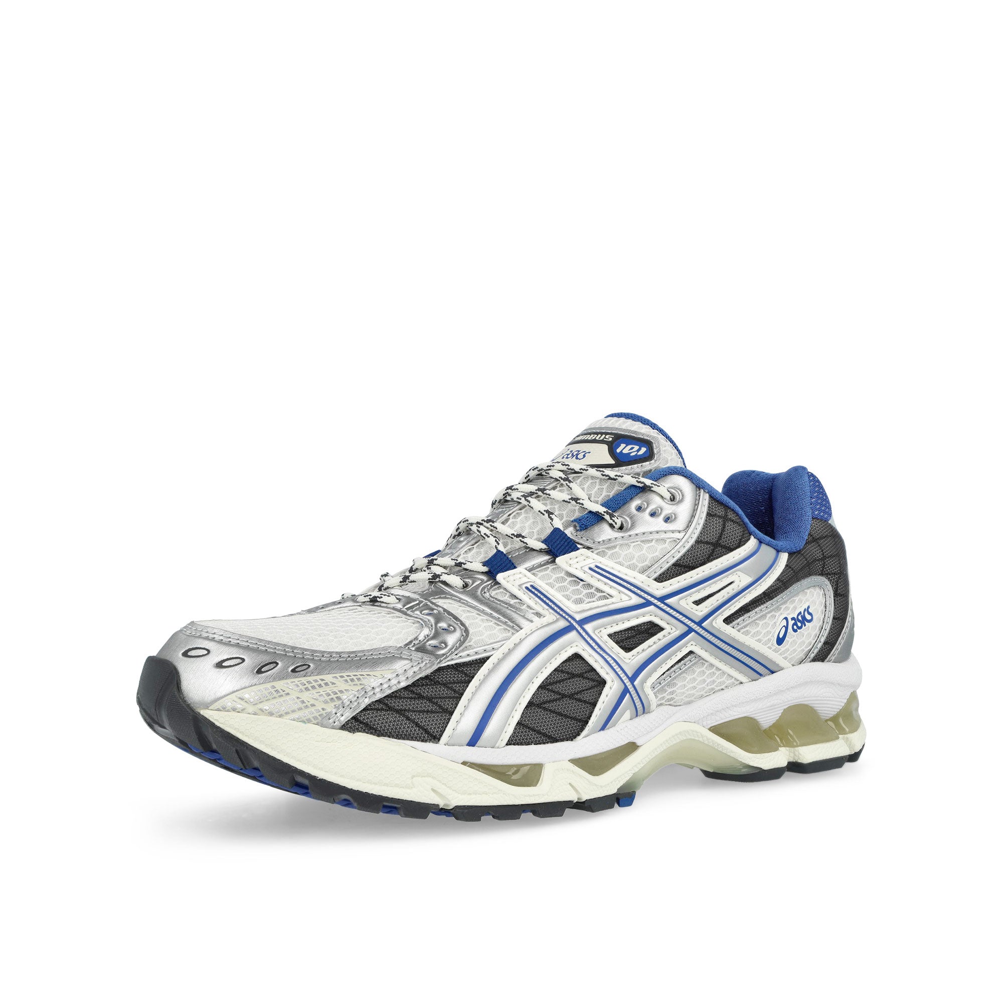 Asics Gel-Nimbus 10.1 Cream / Polar Night Low Top Sneakers 1203A543-109 Close-up | Overkill