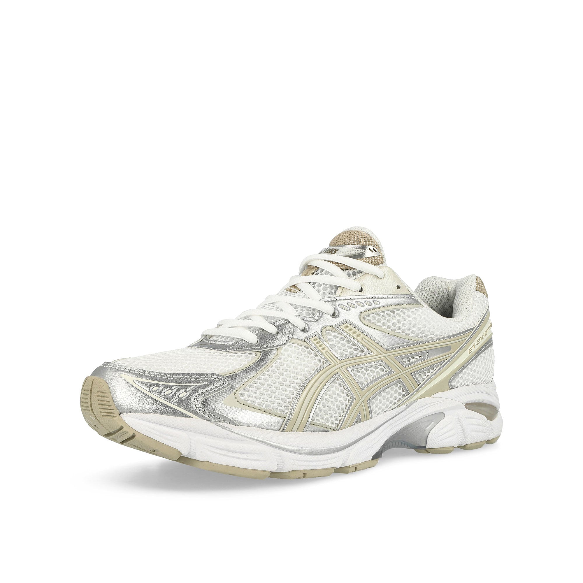 Asics GT-2160 White / Putty Low Top Sneakers Close Up | Overkill