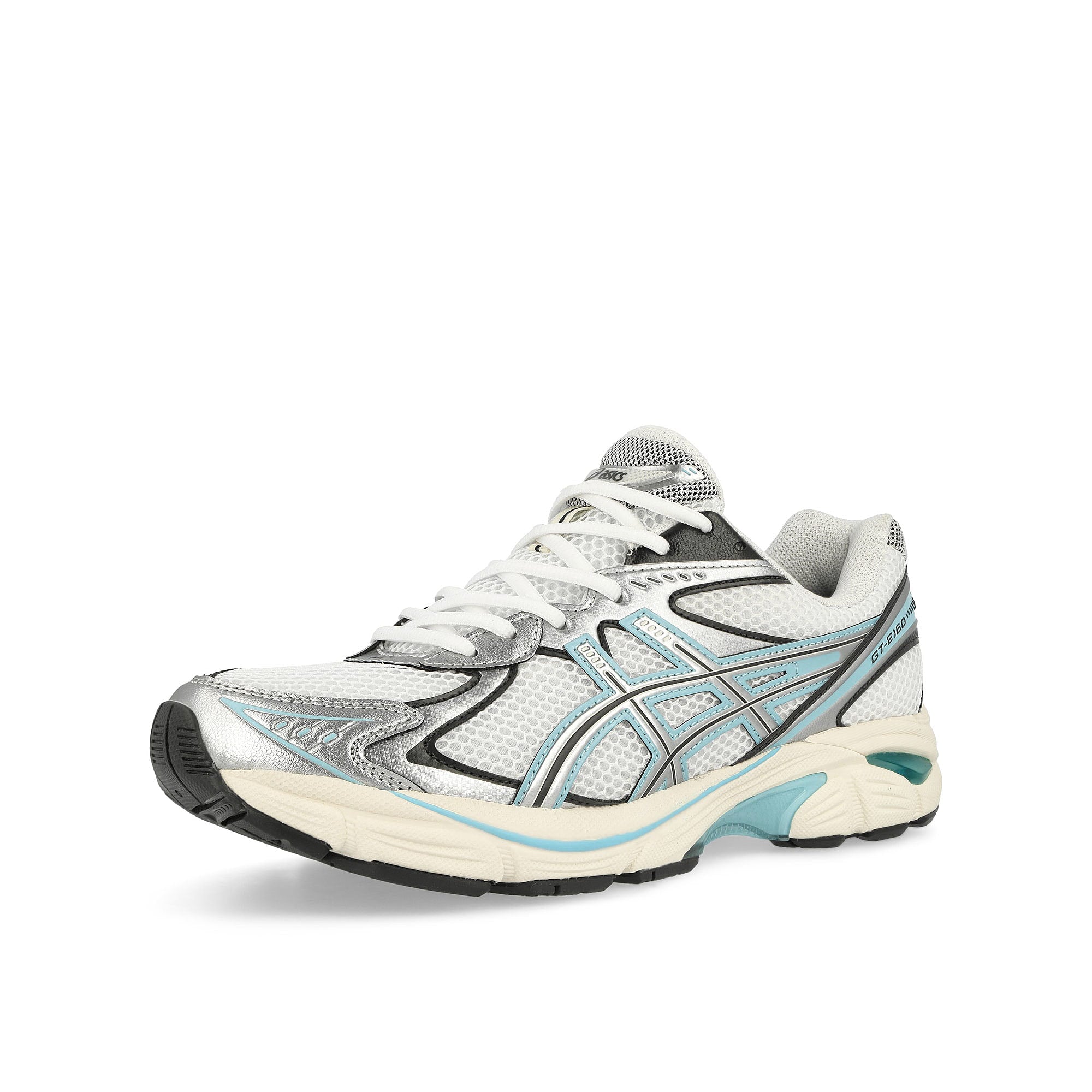 Asics GT-2160 White / Pure Silver Low Top Sneakers Close Up | Overkill