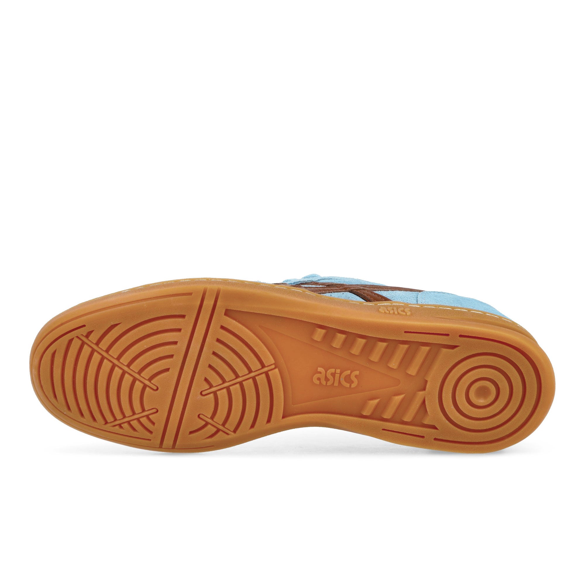 Asics Skyhand OG Chambray Blue / Tortoise Shell Low Top Sneakers Detail View 1 | Overkill