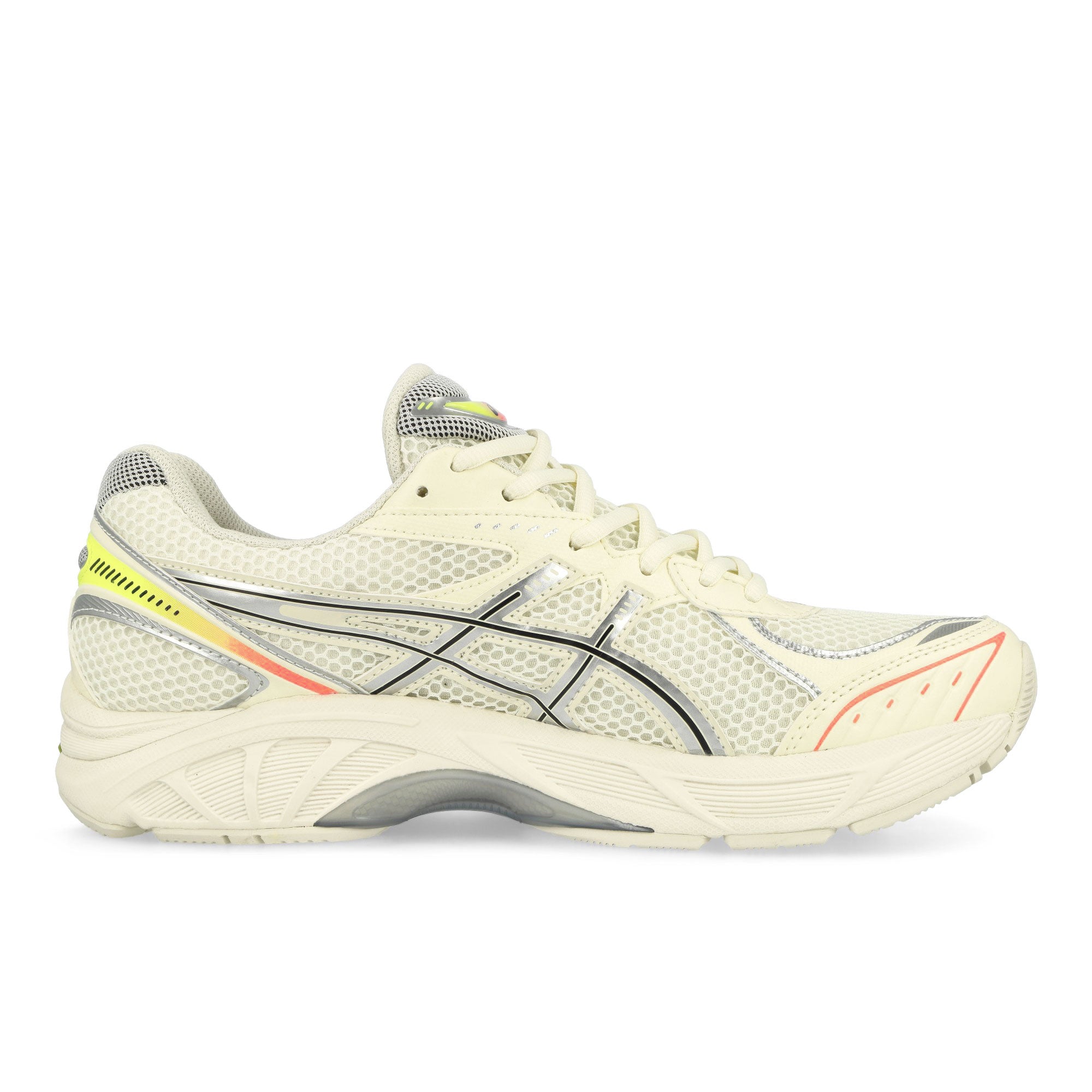 Asics GT-2160 Paris Cream / Safety Yellow Low Top Sneakers Silhouette | Overkill