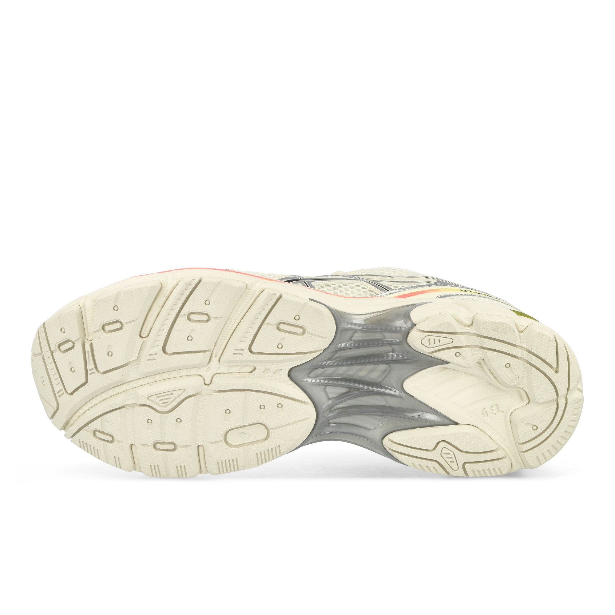 Asics GT-2160 Paris Cream / Safety Yellow Low Top Sneakers Detail View 1 | Overkill