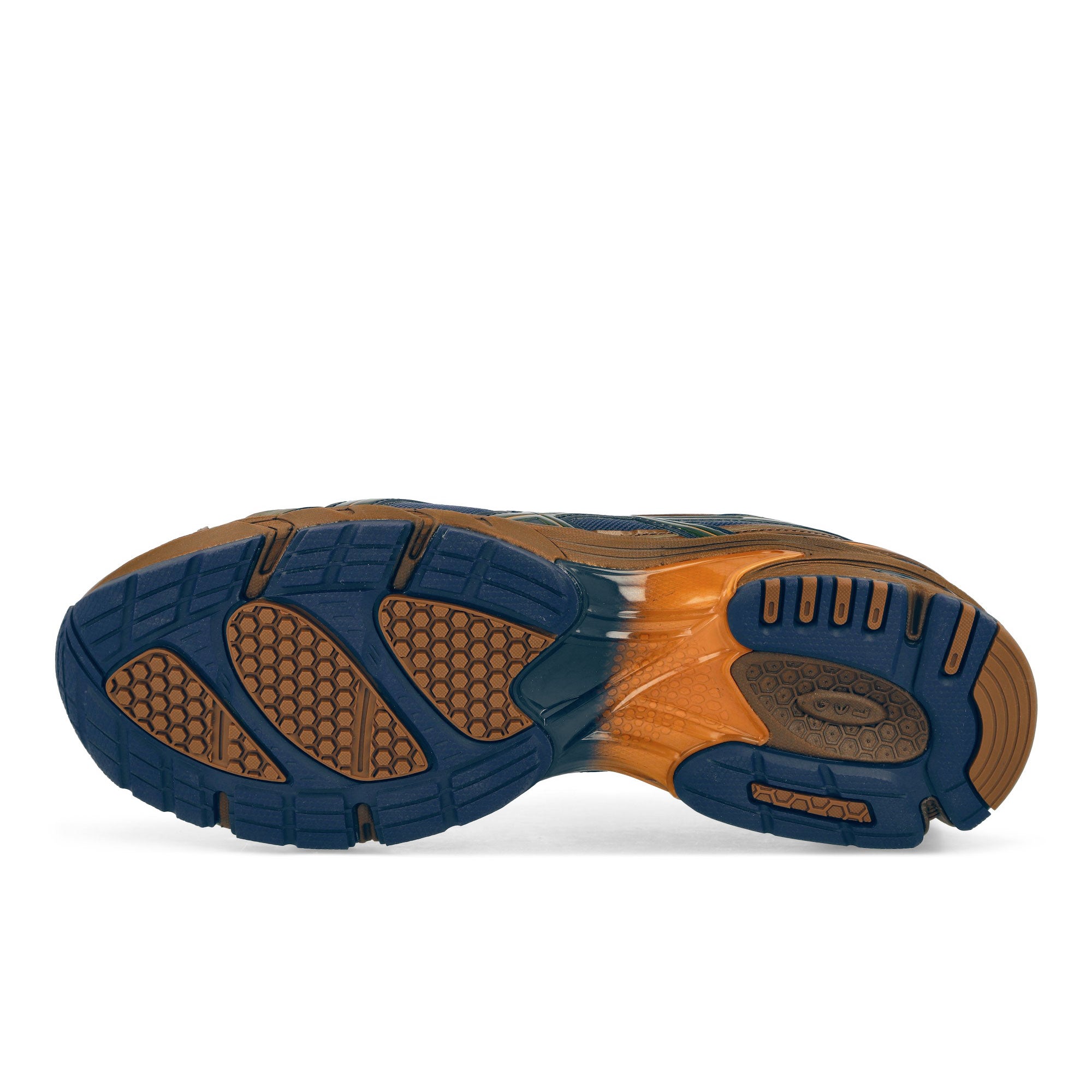 Asics UB9-S GEL-DS Trainer 14 Desert Camp / Piquant Orange Low Top Sneakers Detail View 1 | Overkill