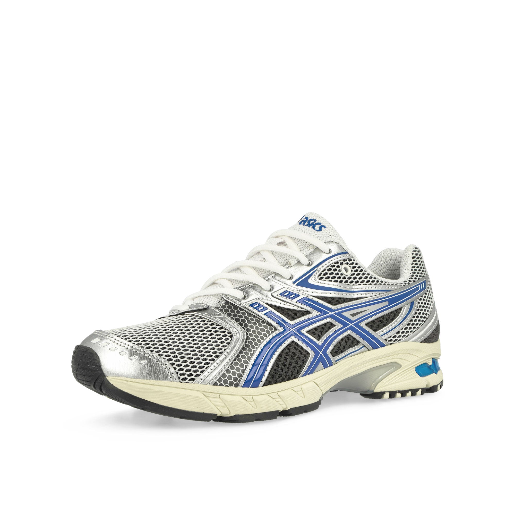 Asics Gel-DS Trainer 14 White / Asics Blue Low Top Sneakers Close Up | Overkill