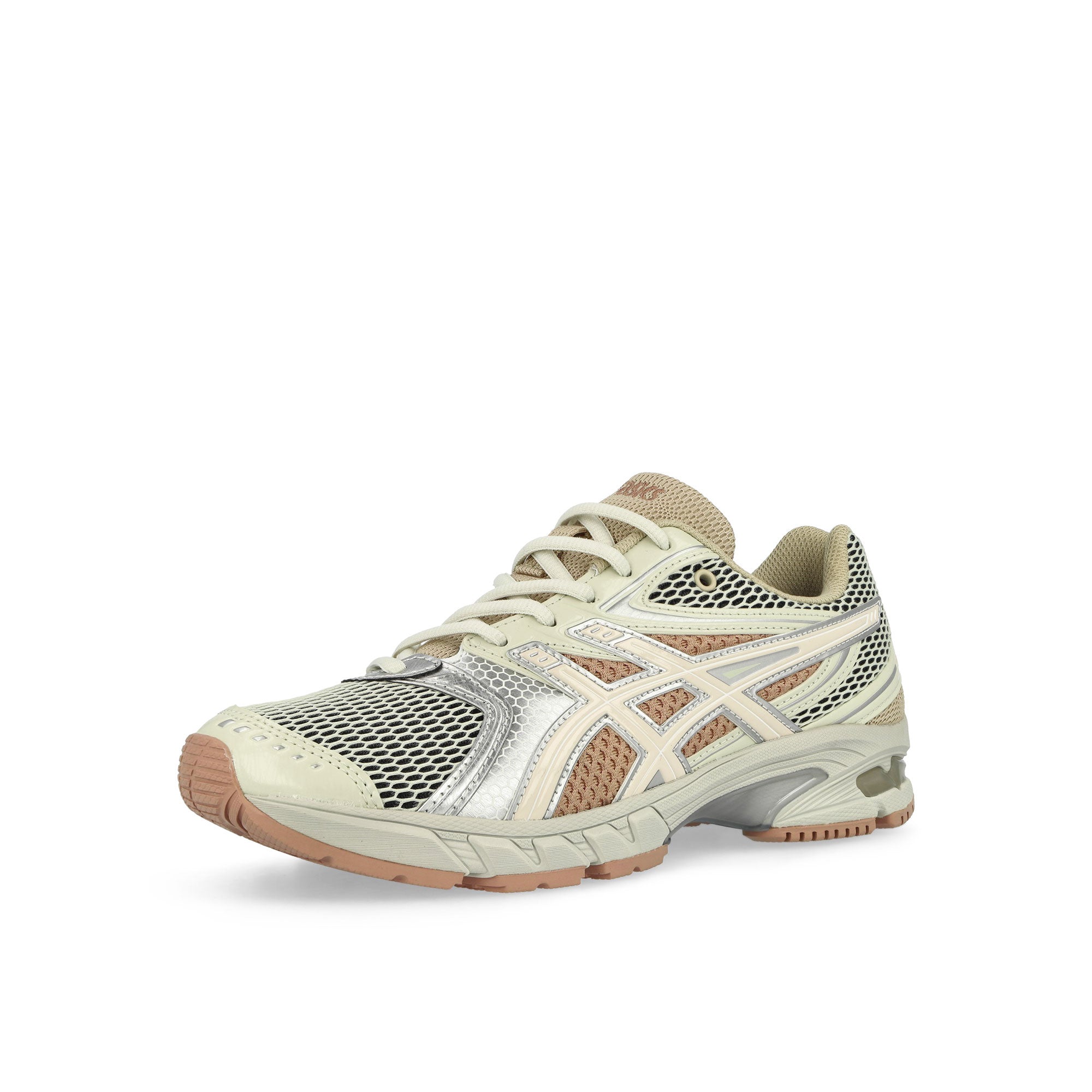 Asics Gel-DS Trainer 14 Lake Grey / Mineral Beige Low Top Sneakers Close Up | Overkill