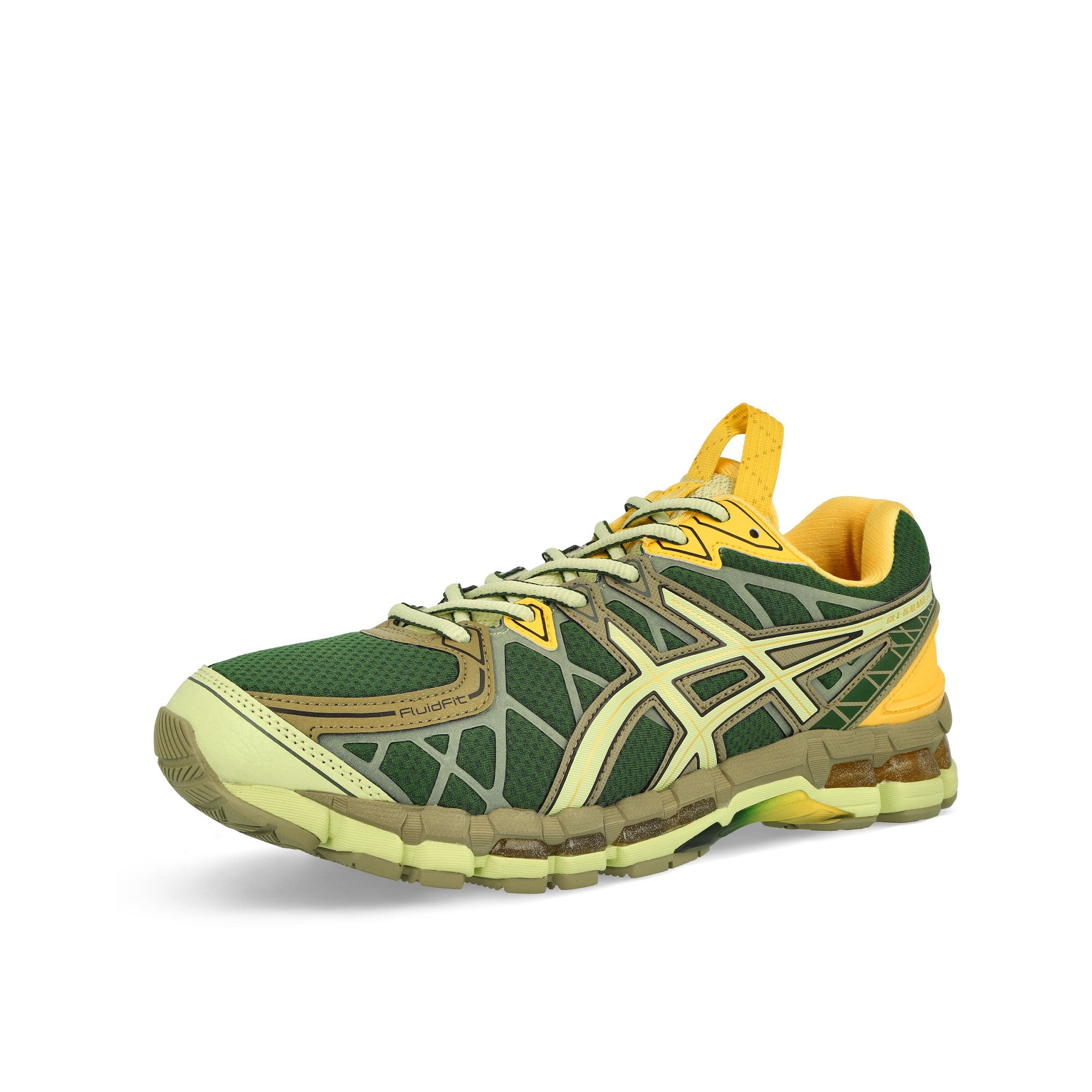 Asics UB10-S Gel-Kayano 20 Hunter Green / Jade Low Top Sneakers Close Up | Overkill