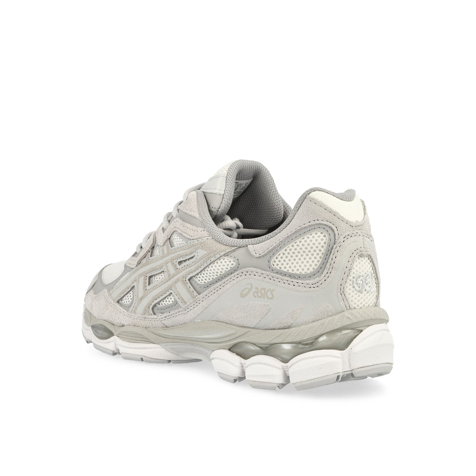 Asics Gel-NYC Cream / Cloud Grey Low Top Sneakers Material | Overkill