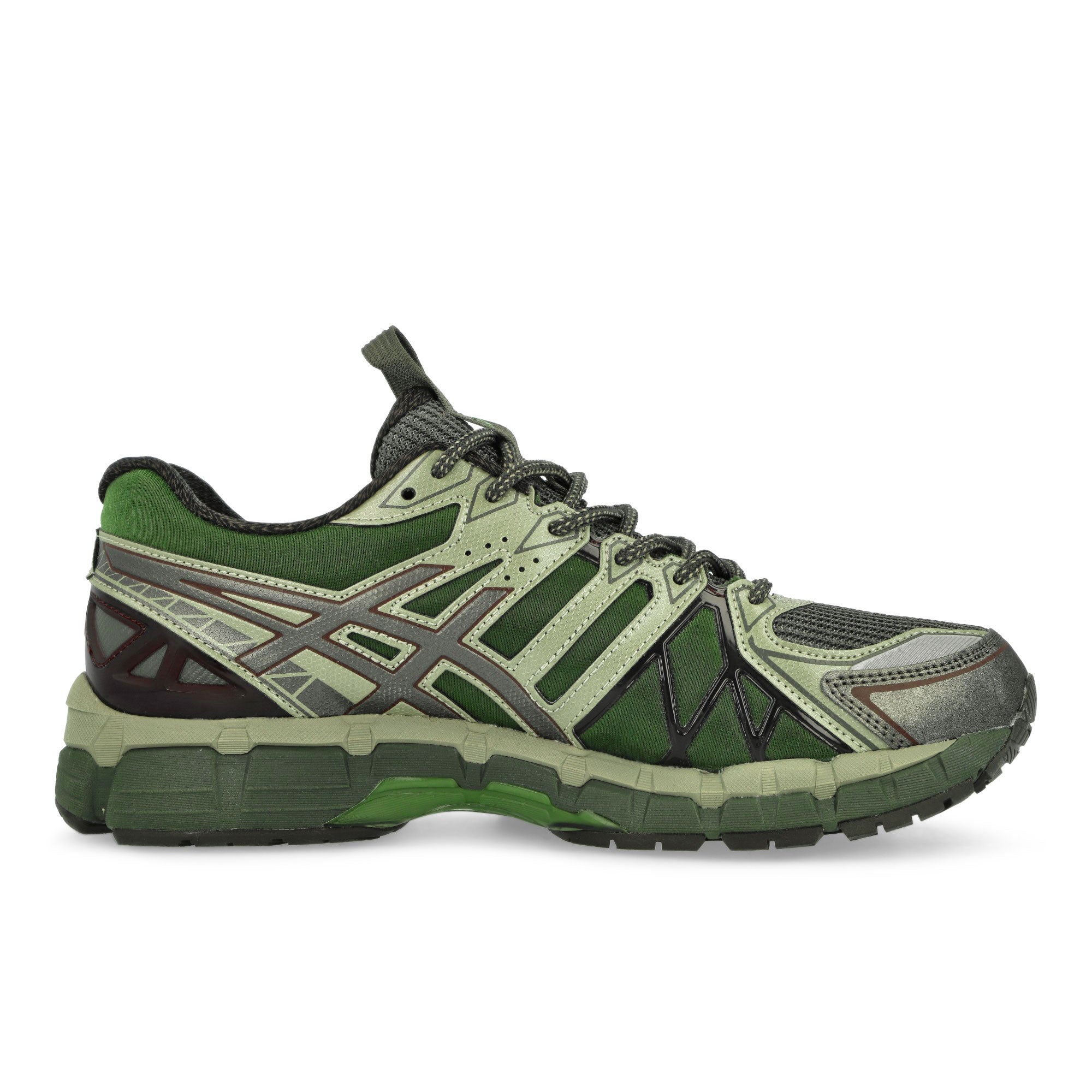 Asics UB10-S Gel-Kayano 20 Moss / Gunmetal Low Top Sneakers Silhouette | Overkill