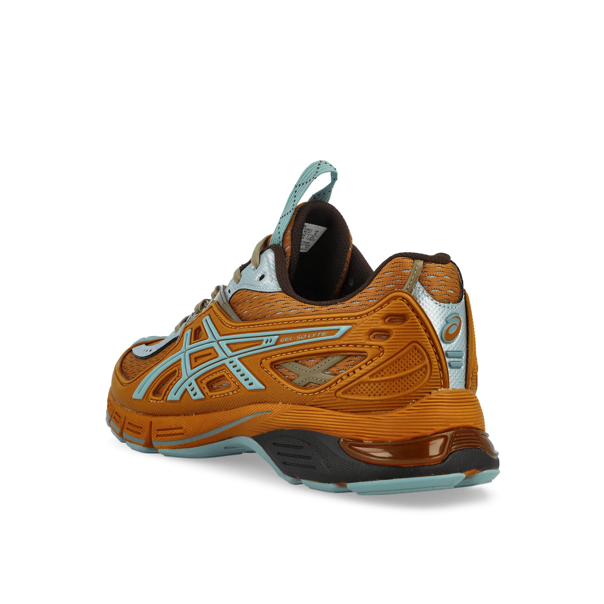 Asics UB12-S Gel-SD-Lyte Dolphin Grey / Rust Orange Low Top Sneakers 1203A665-400 Material | Overkill