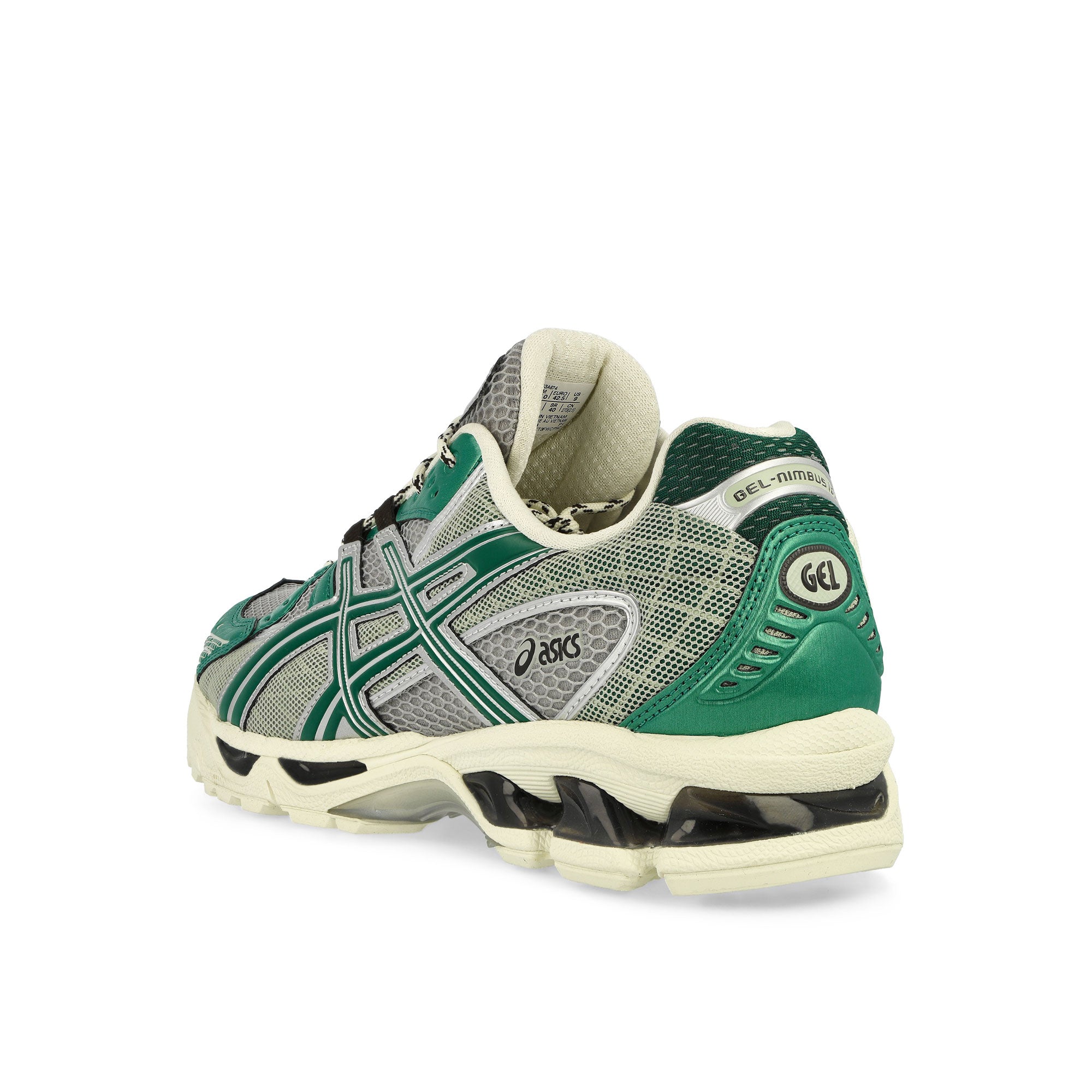Asics Gel-Nimbus 10.1 Seal Grey / Jasper Green Low Top Sneakers Material | Overkill