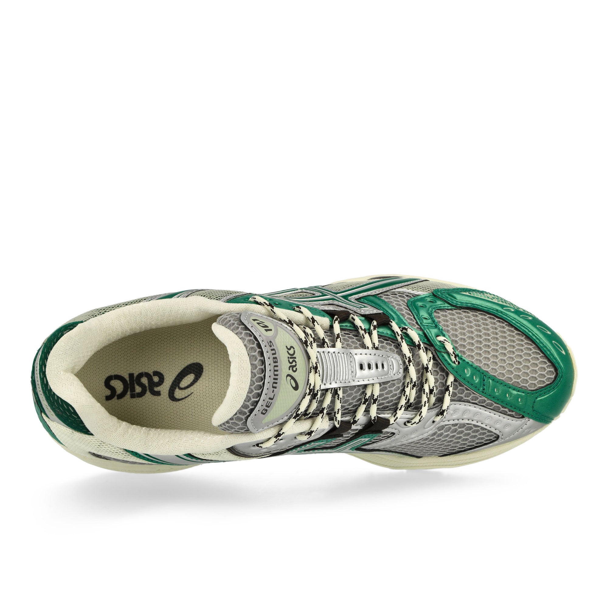 Asics Gel-Nimbus 10.1 Seal Grey / Jasper Green Low Top Sneakers Detailfoto | Overkill