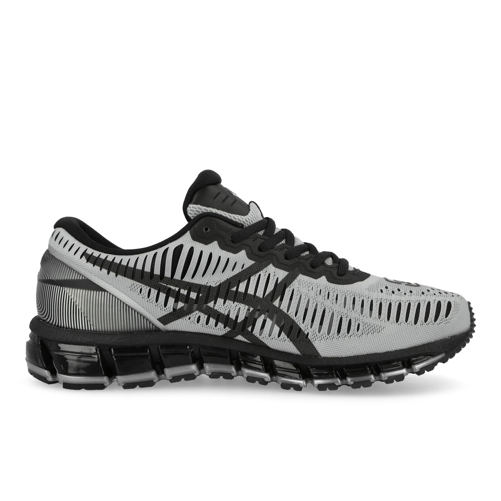 C.P. Company x Asics Gel-Quantum 360 Pure Silver / Caviar Low Top Sneakers 1203A689-021 Silhouette | Overkill