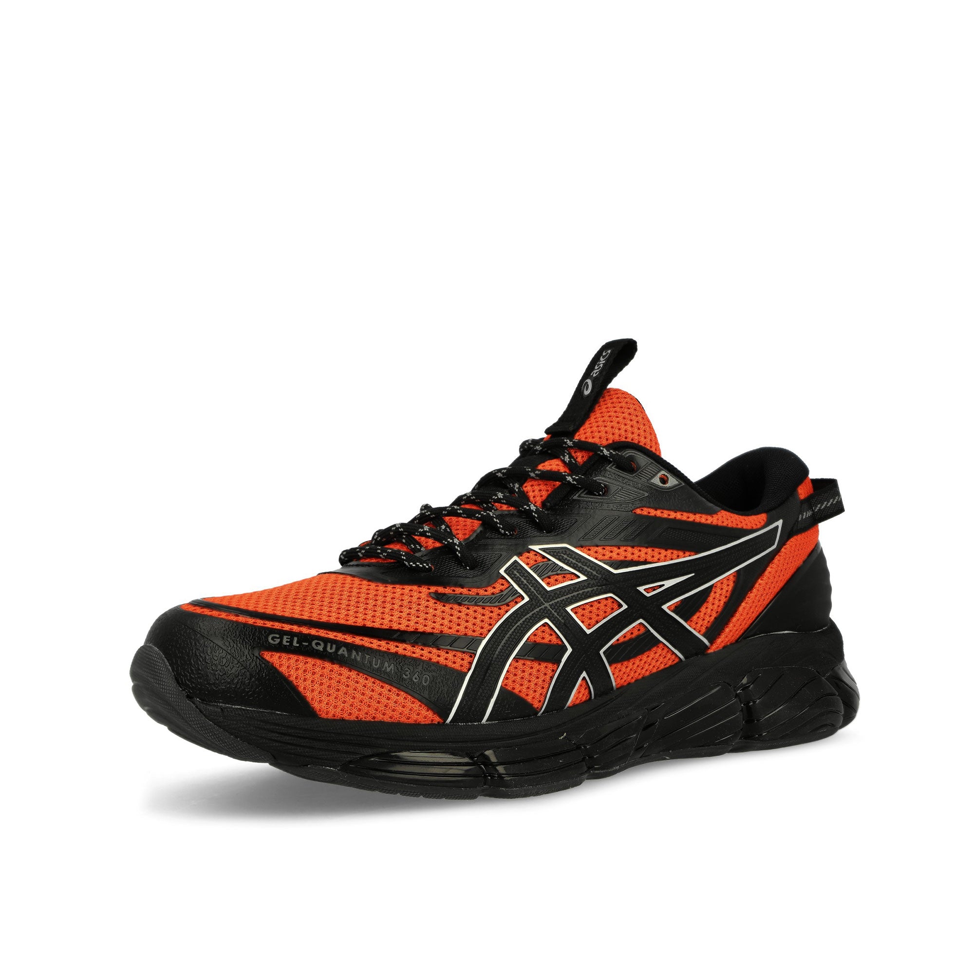 Asics Gel-Quantum 360 VIII Utility Habanero / Black Low Top Sneakers Close Up | Overkill