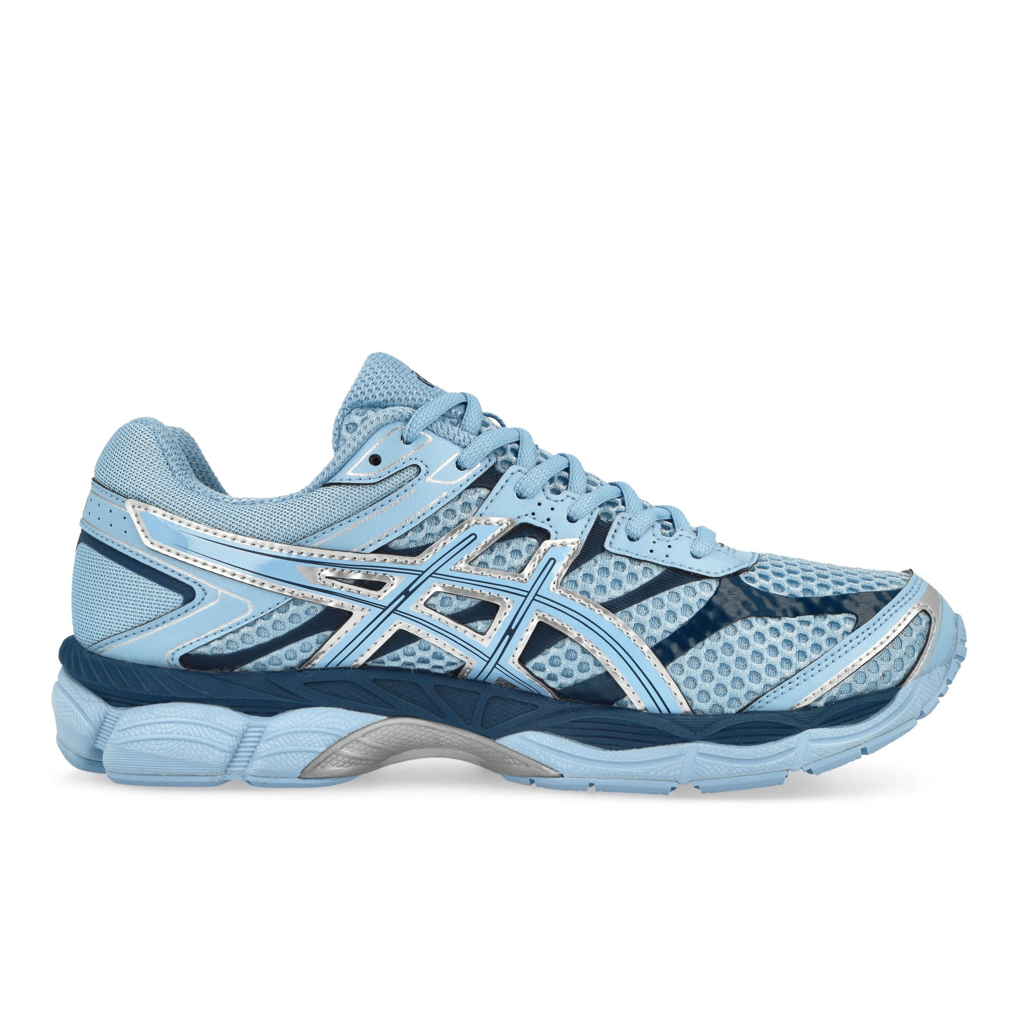 Asics Gel-Cumulus 16 Stone Wash / Independence Blue Low Top Sneakers 1203A733-400 Silhouette | Overkill