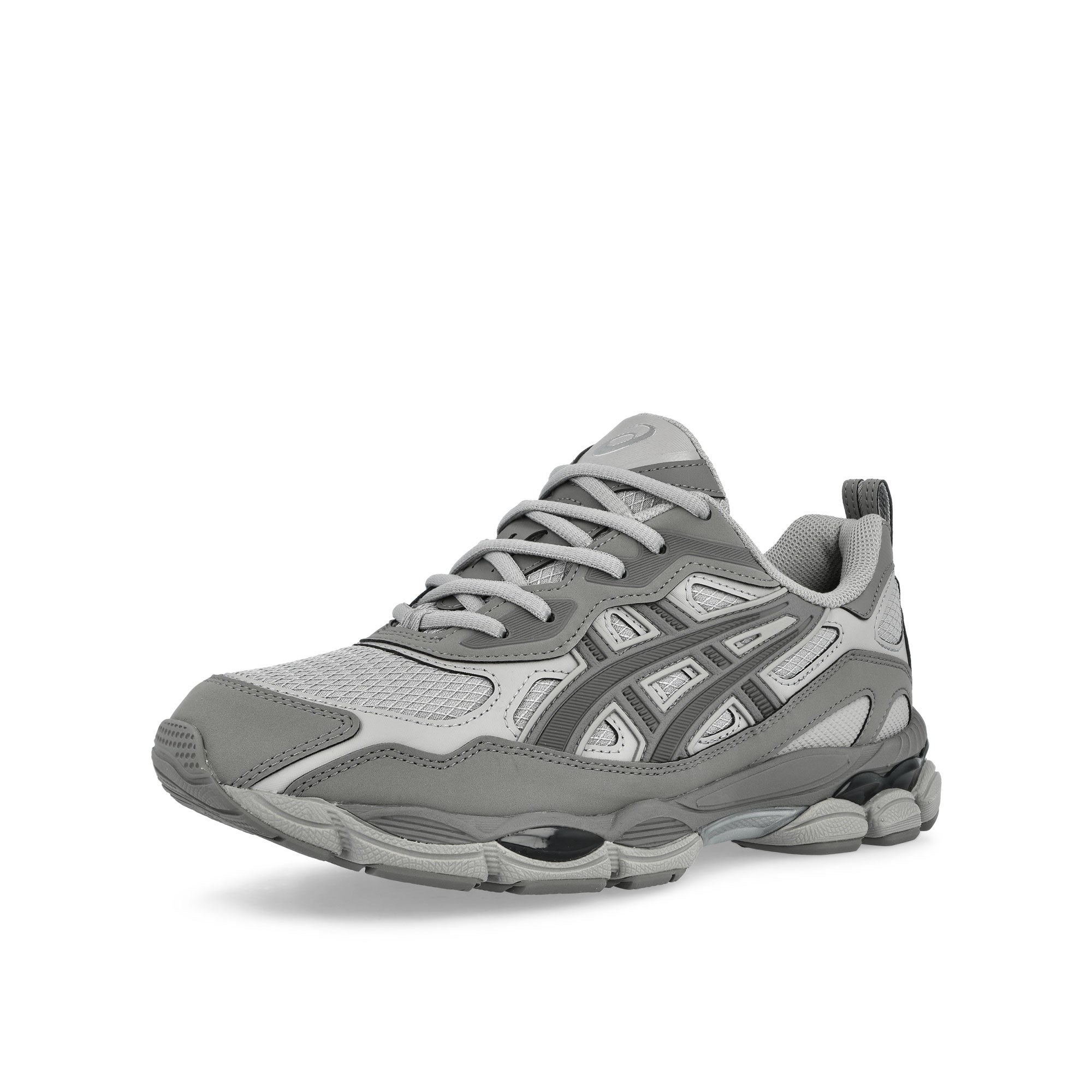 Asics GEL-NYC RGD Cement Grey / Clay Grey Low Top Sneakers 1203A735-020 Close-up | Overkill