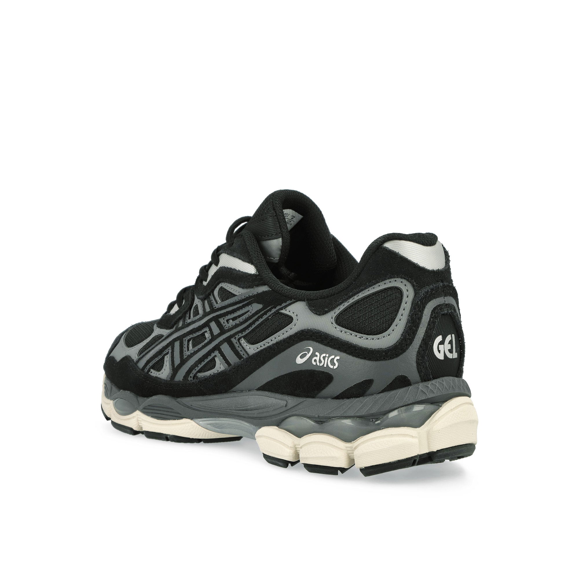 Asics Gel-NYC Black / Black Low Top Sneakers Material | Overkill