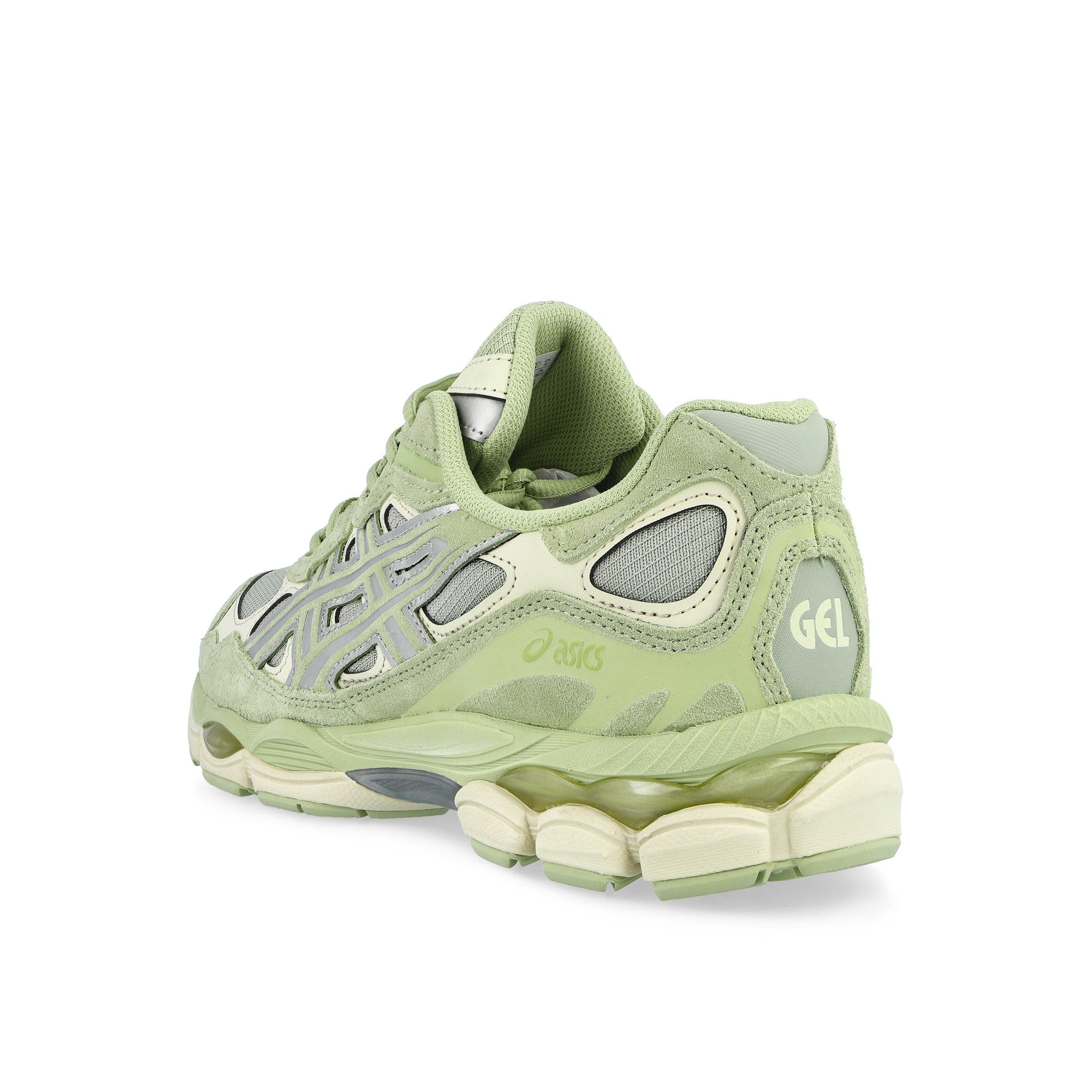 Asics Gel-NYC Sage Frost / Pure Silver Low Top Sneakers 1203A739-301 Material | Overkill