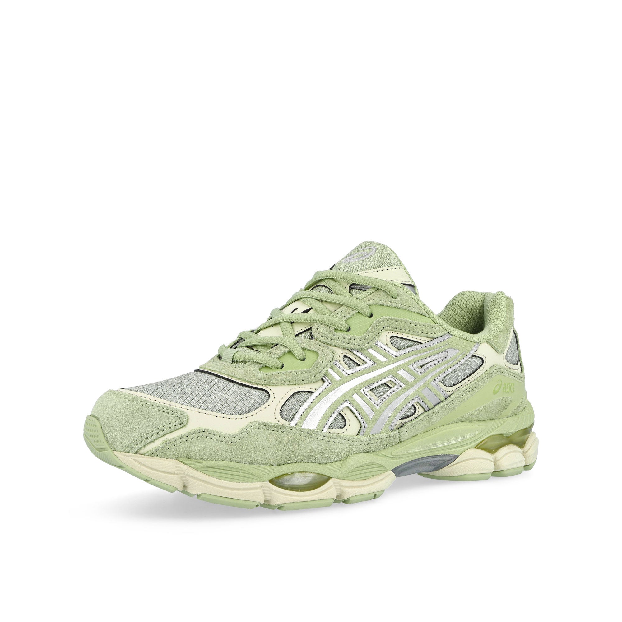 Asics Gel-NYC Sage Frost / Pure Silver Low Top Sneakers 1203A739-301 Close-up | Overkill