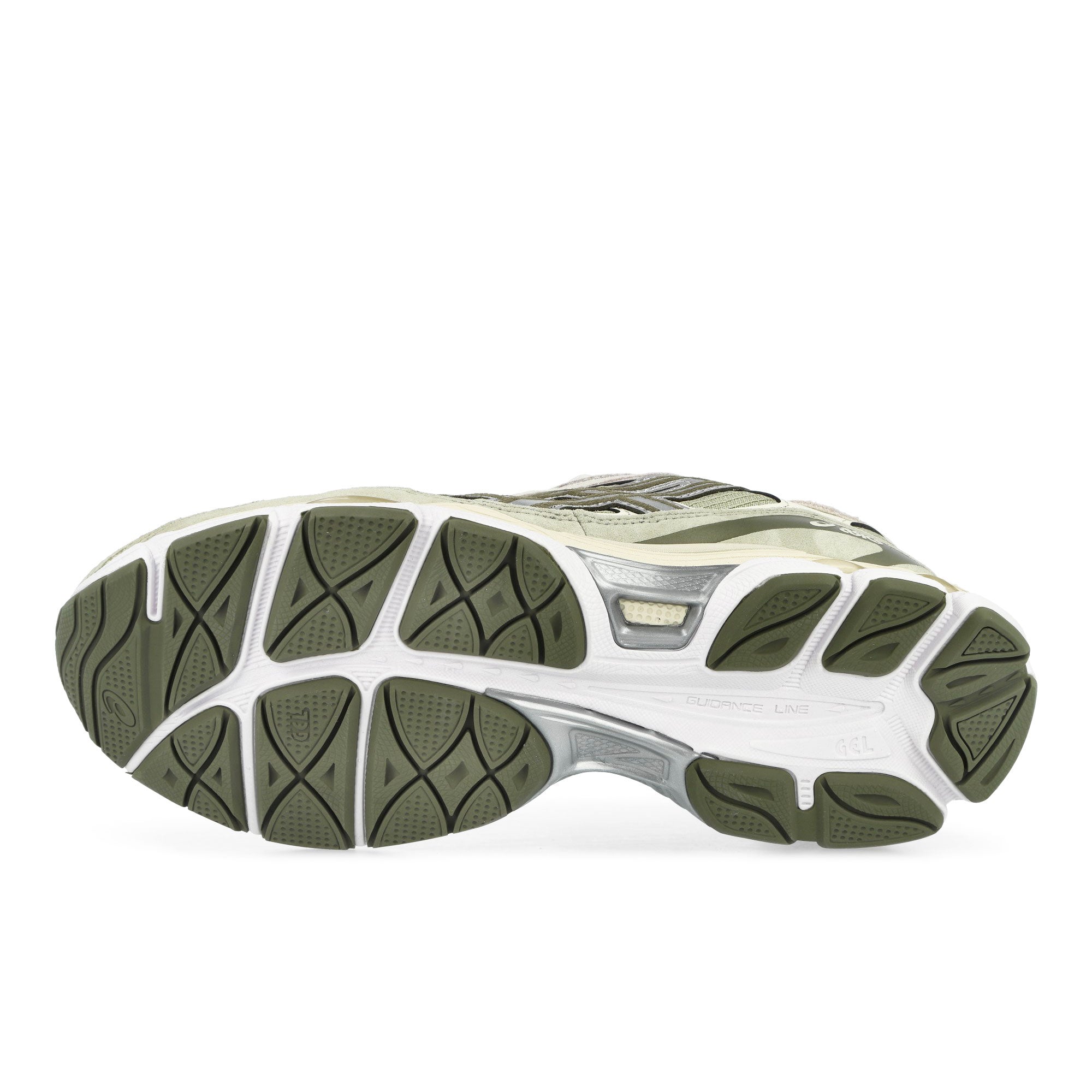 Asics Gel-NYC Khaki / Pure Silver Low Top Sneakers 1203A739-302 Detail View 1 | Overkill