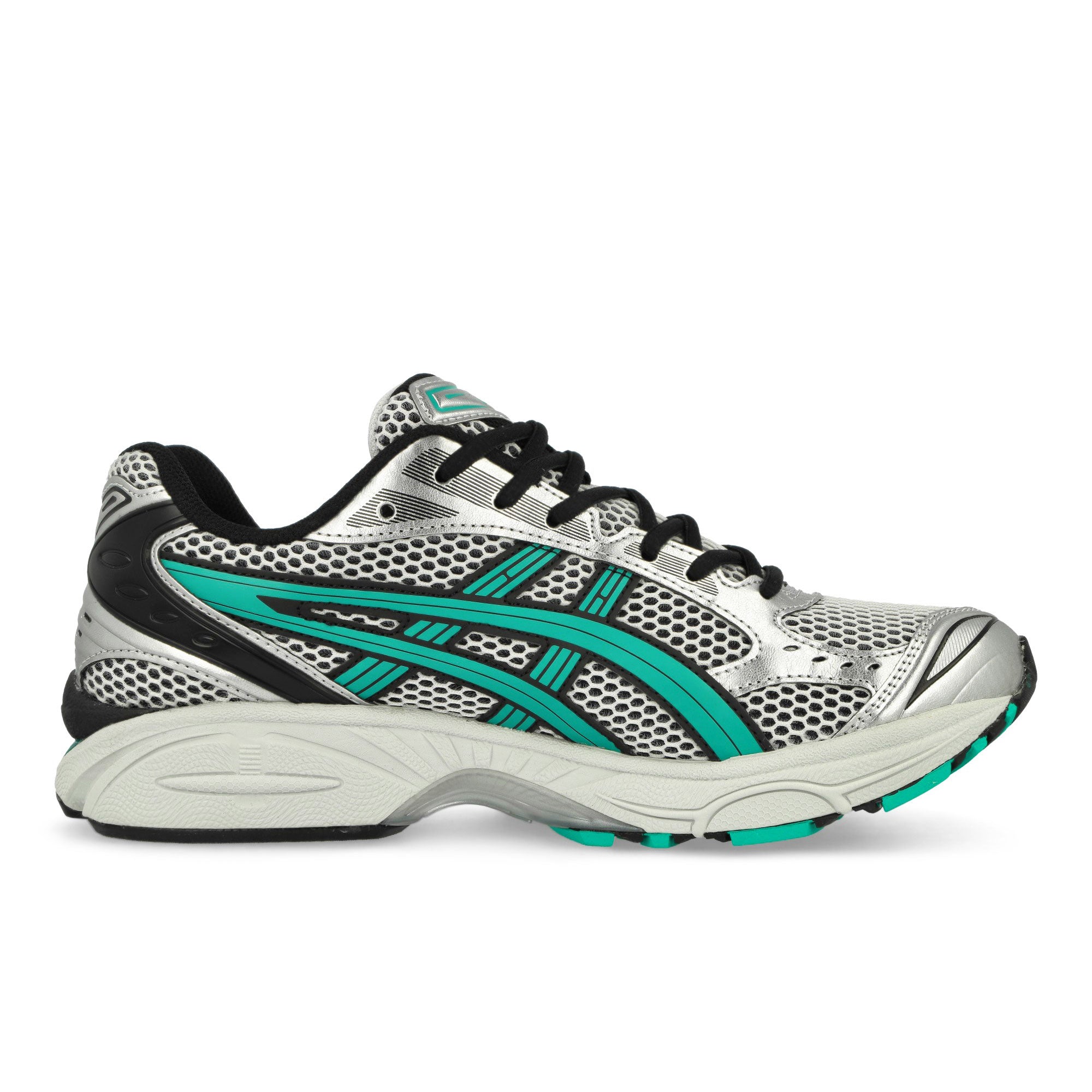 Asics Gel-Kayano 14 White / Waterfall Low Top Sneakers Silhouette | Overkill