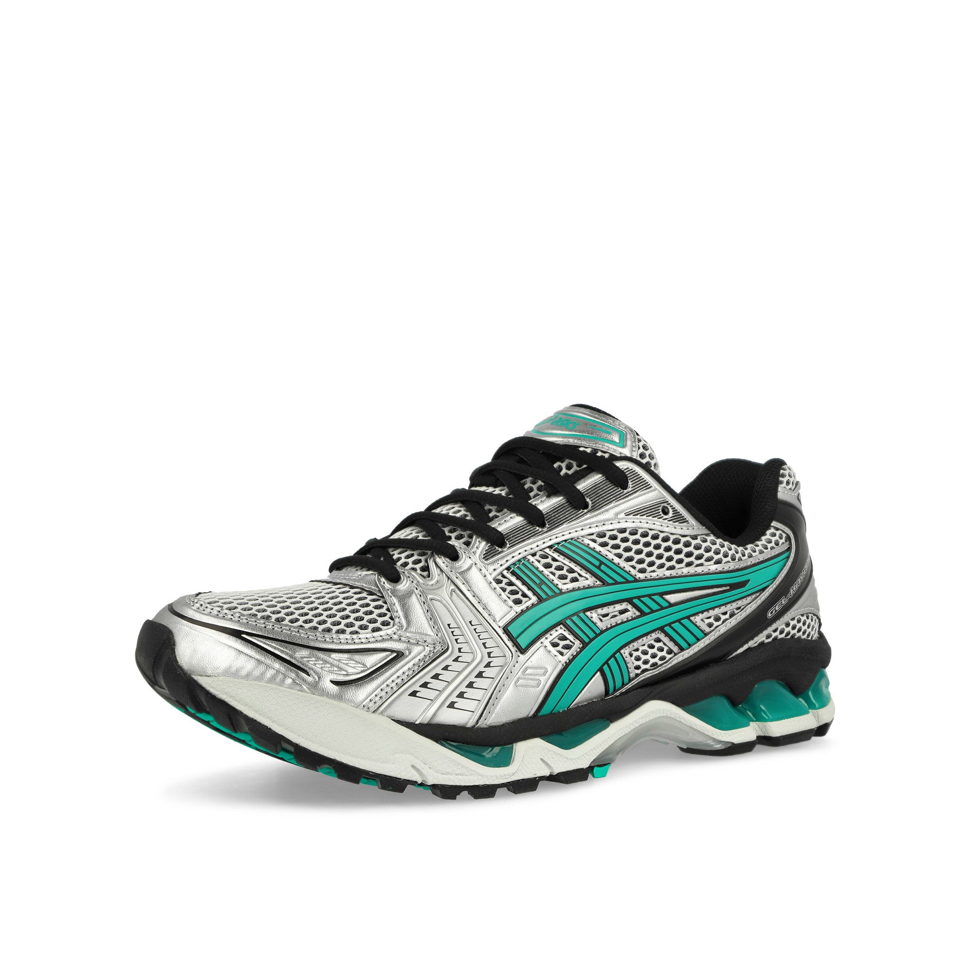 Asics Gel-Kayano 14 White / Waterfall Low Top Sneakers Close Up | Overkill