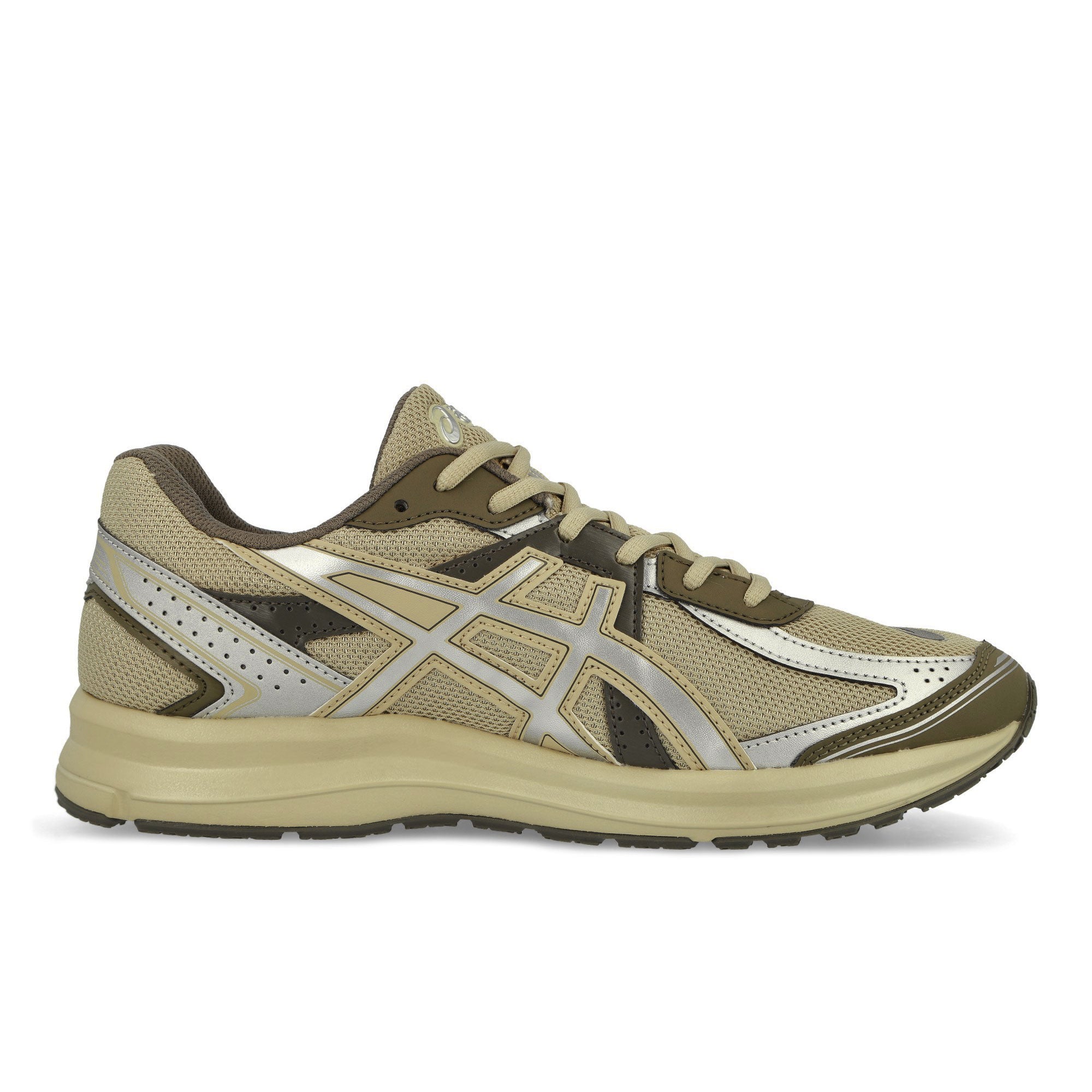 Asics Jog 100S Khaki / Pure Silver Low Top Sneakers Silhouette | Overkill
