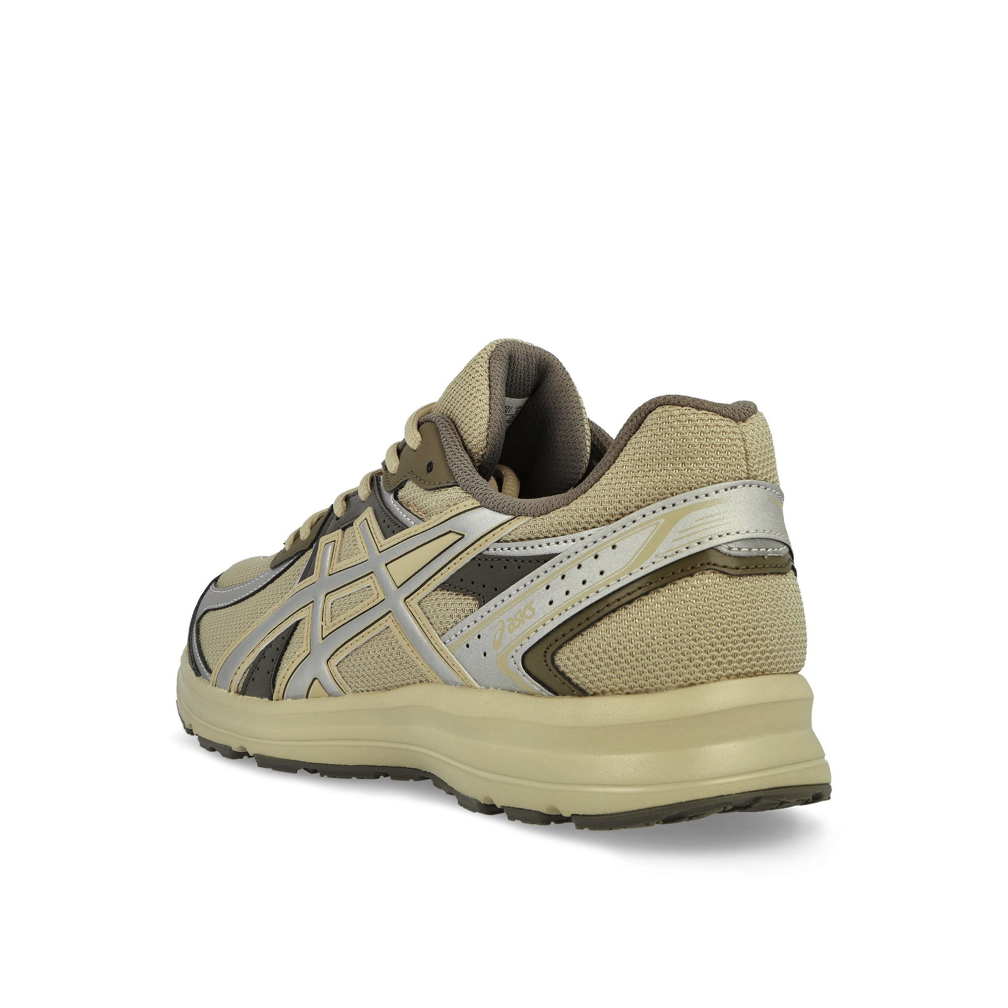 Asics Jog 100S Khaki / Pure Silver Low Top Sneakers Material | Overkill