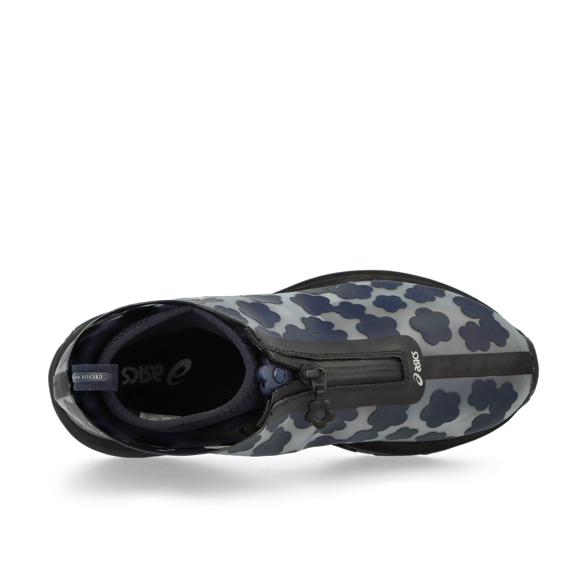 Asics Gel-Terrain MT Midnight / Pure Silver Mid Top Sneakers Detailfoto | Overkill