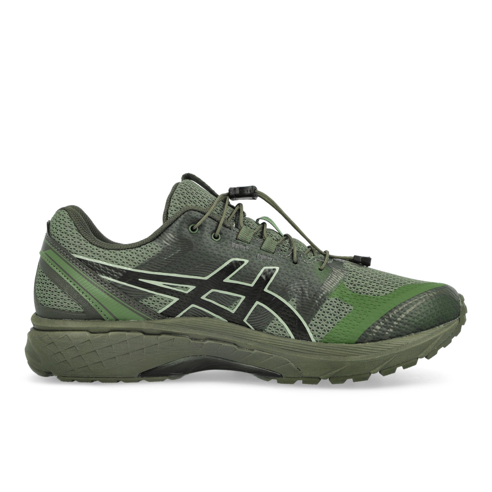 Asics Gel-Terrain Bronze Green / Tarmac Low Top Sneakers Silhouette | Overkill