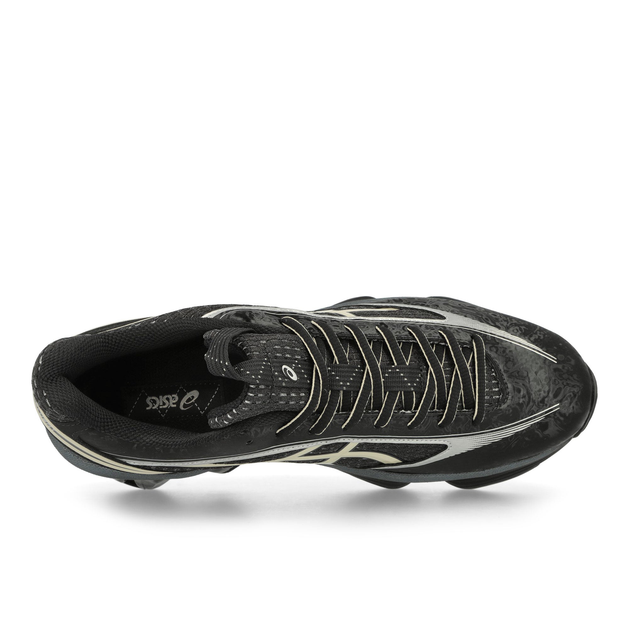 Asics US6-Gel Kinetic Fluent Black / Vanilla Low Top Sneakers 1203A748-001 Detailfoto | Overkill