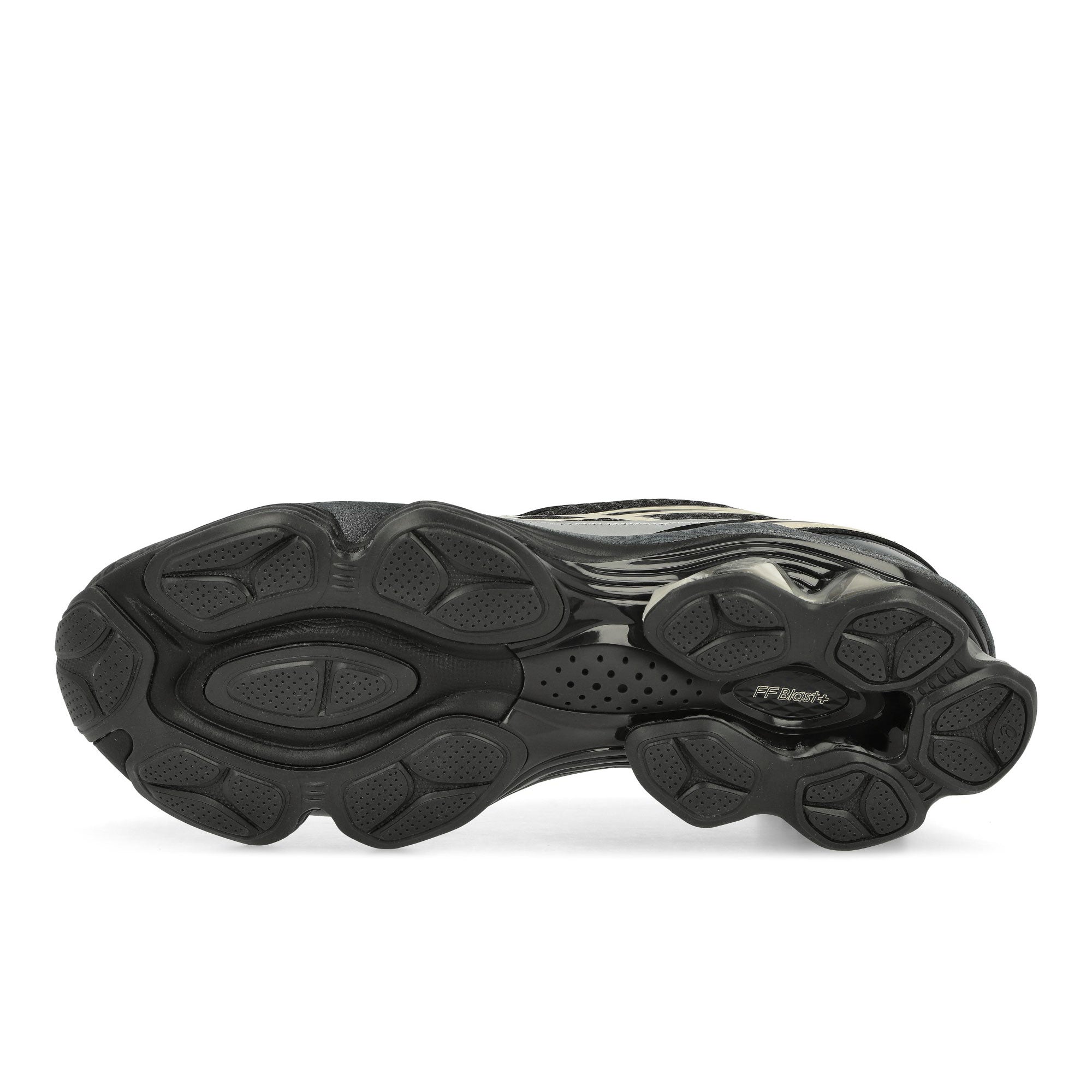 Asics US6-Gel Kinetic Fluent Black / Vanilla Low Top Sneakers 1203A748-001 Detail View 1 | Overkill