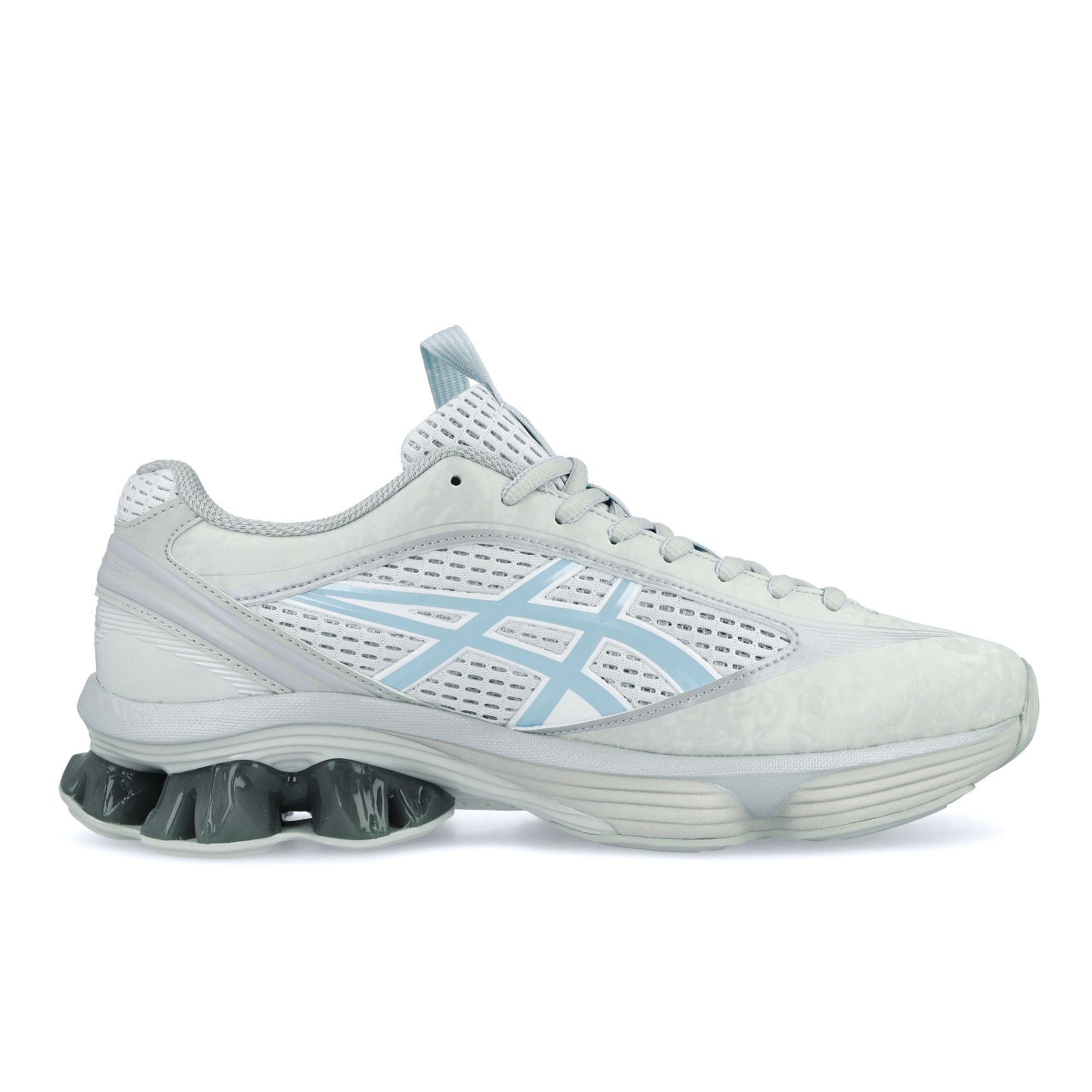 Asics US6-Gel Kinetic Fluent Glacier Grey / Soft Sky Low Top Sneakers 1203A748-020 Silhouette | Overkill