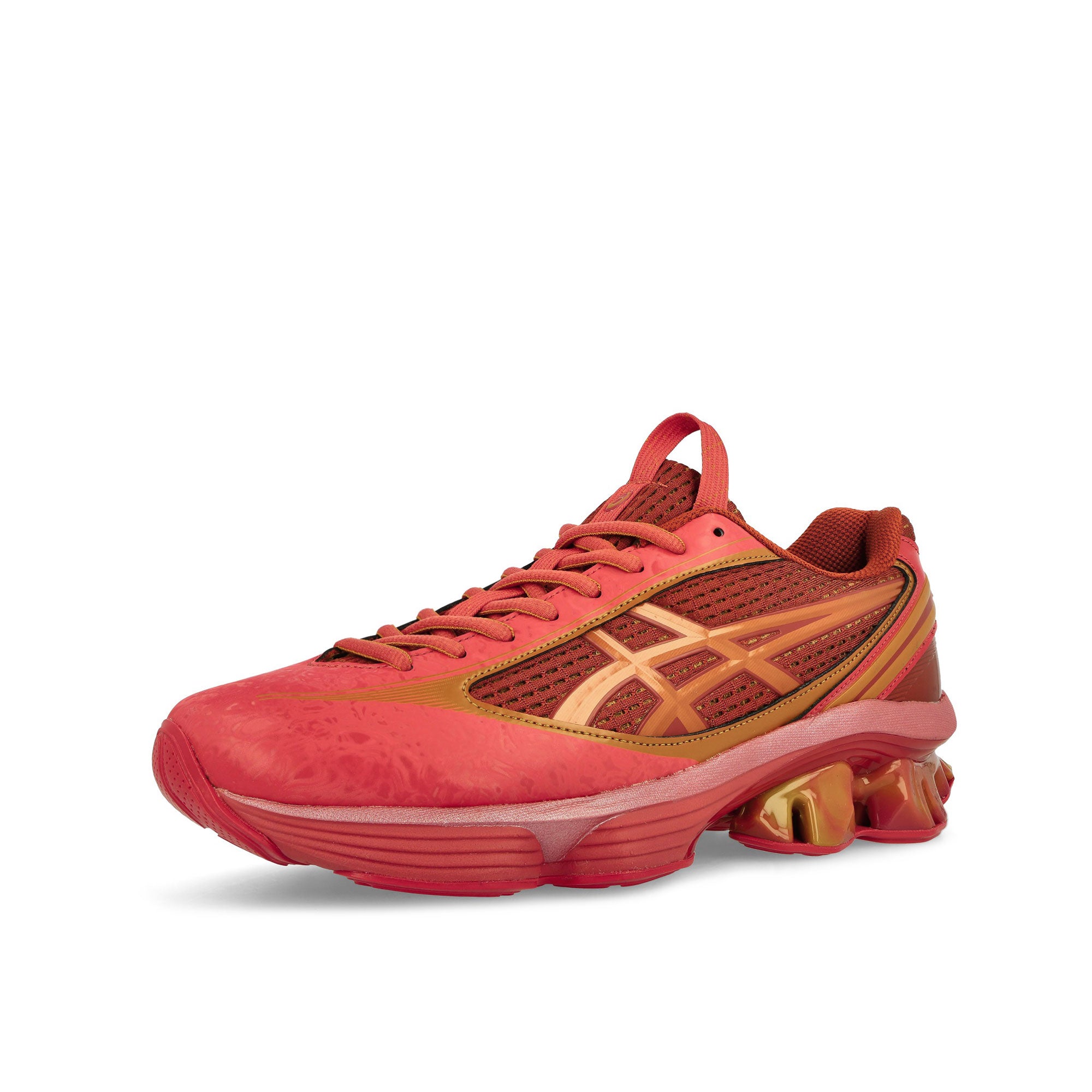 Asics US6-Gel Kinetic Fluent Cayenne / Copperhead Low Top Sneakers 1203A748-700 Close-up | Overkill