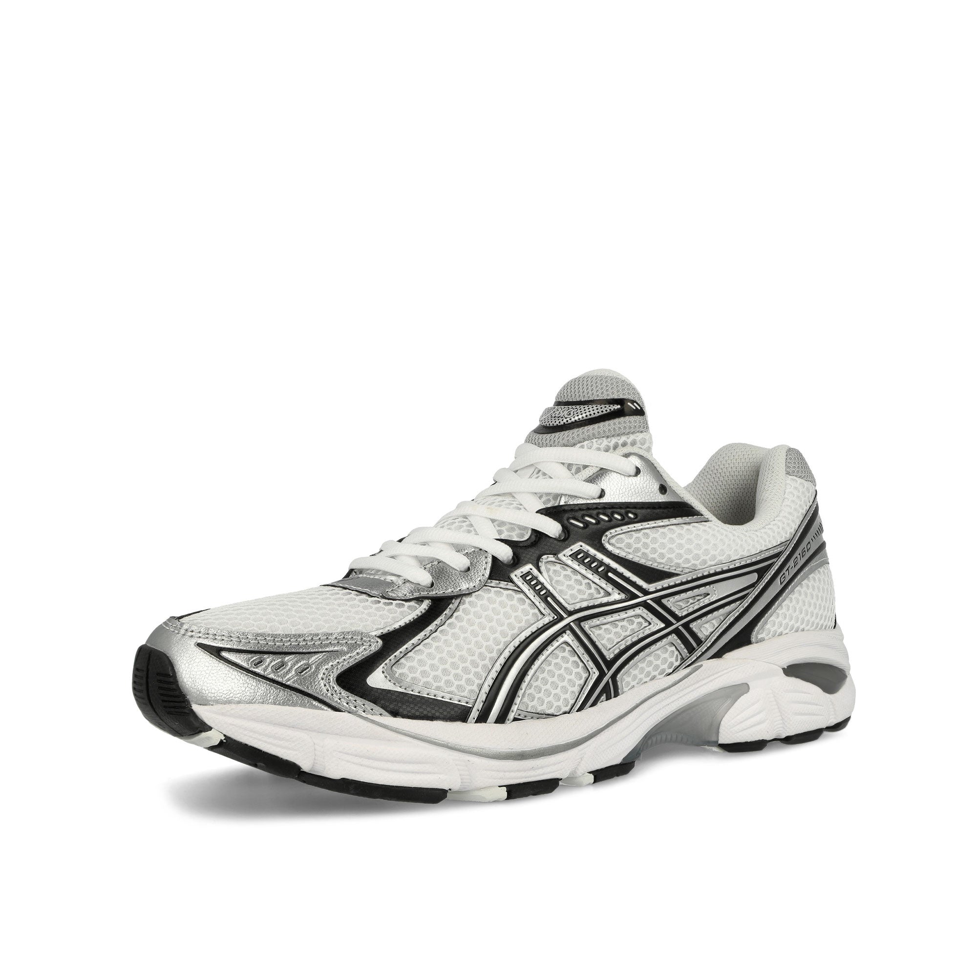 Asics GT-2160 White / Black Low Top Sneakers Close Up | Overkill