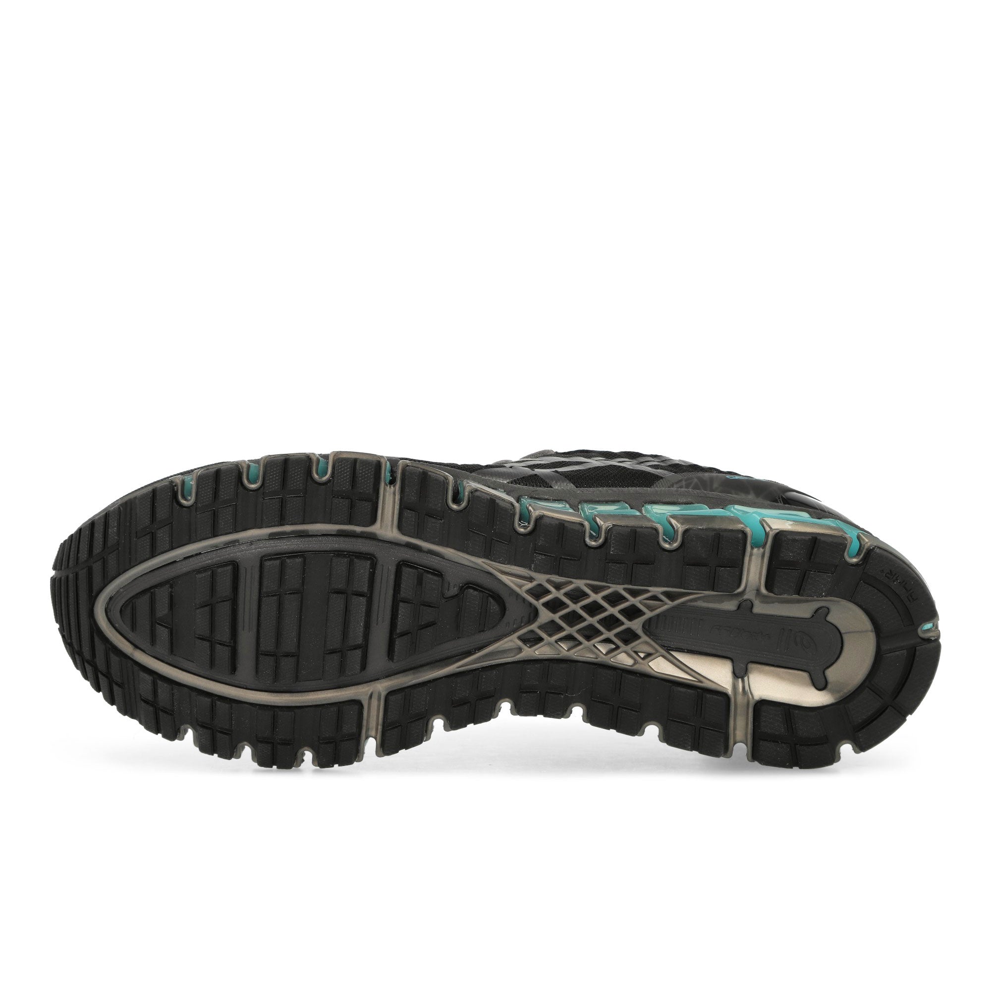 Asics Gel-Quantum 360 I Black / Aquuarium Low Top Sneakers 1203A750-001 Detail View 1 | Overkill