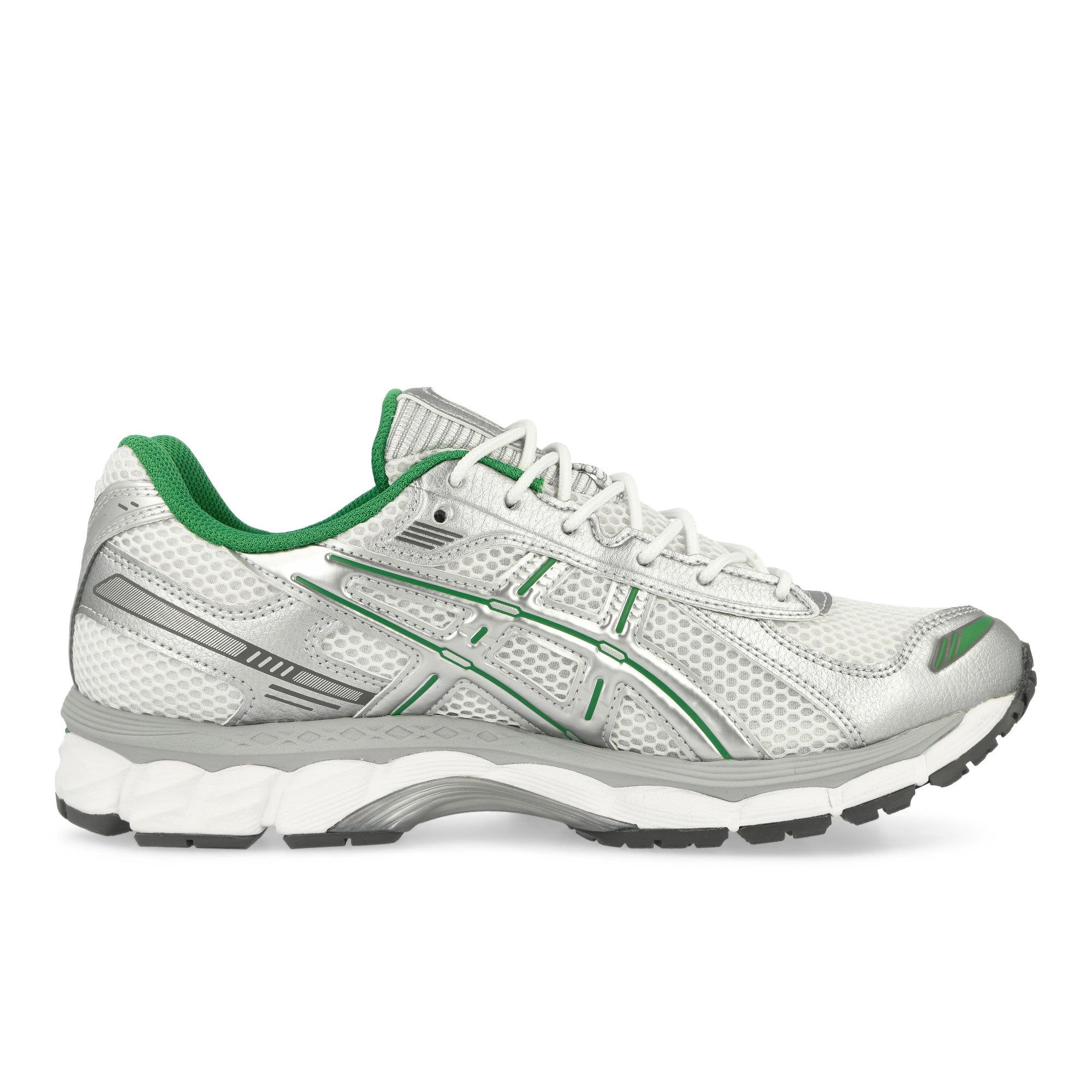 Asics Gel-Kayano 12.1 White / Pure Silver Low Top Sneakers 1203A759-100 Silhouette | Overkill