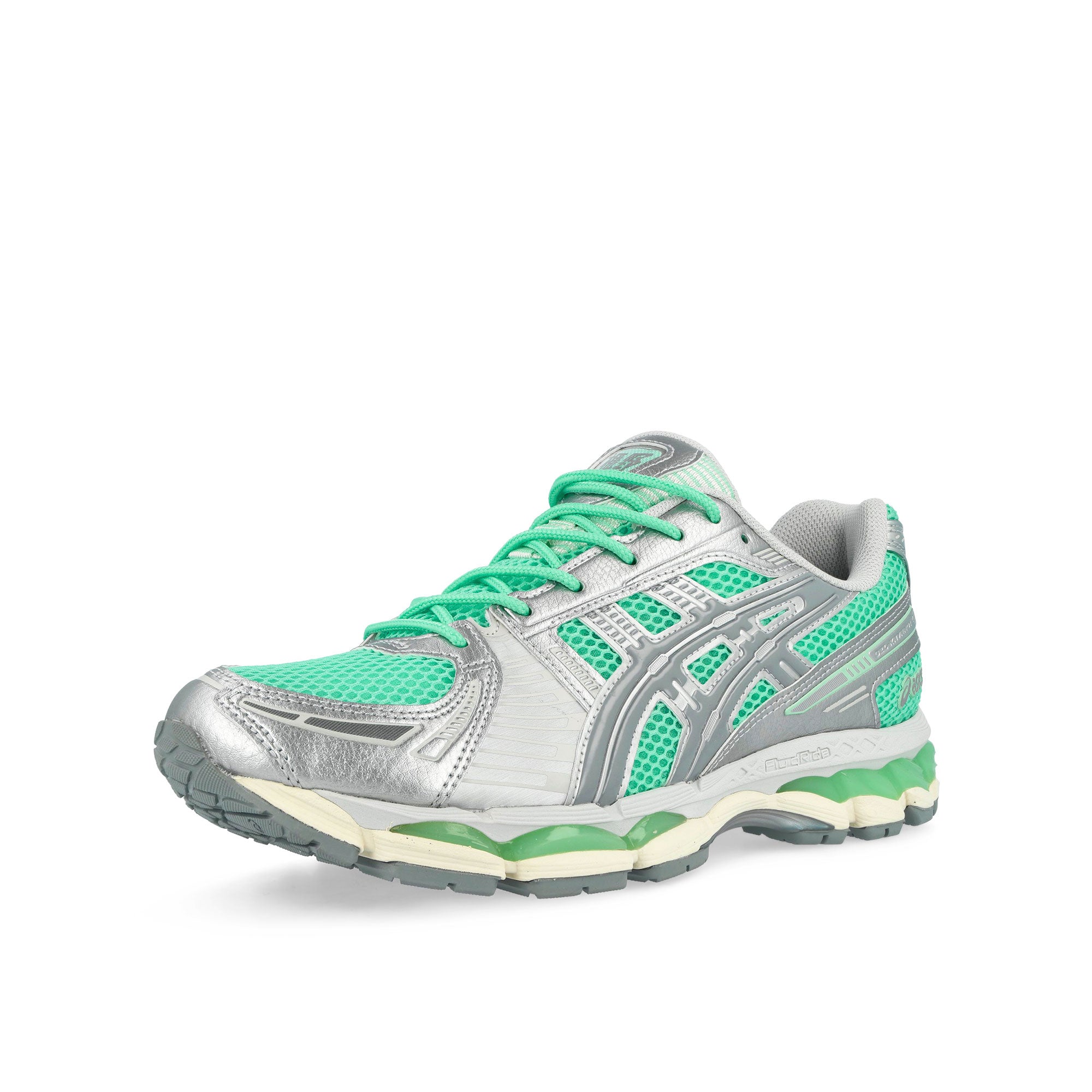 Asics Gel-Kayano 12.1 Ice Green / Gravel Low Top Sneakers 1203A759-300 Close-up | Overkill