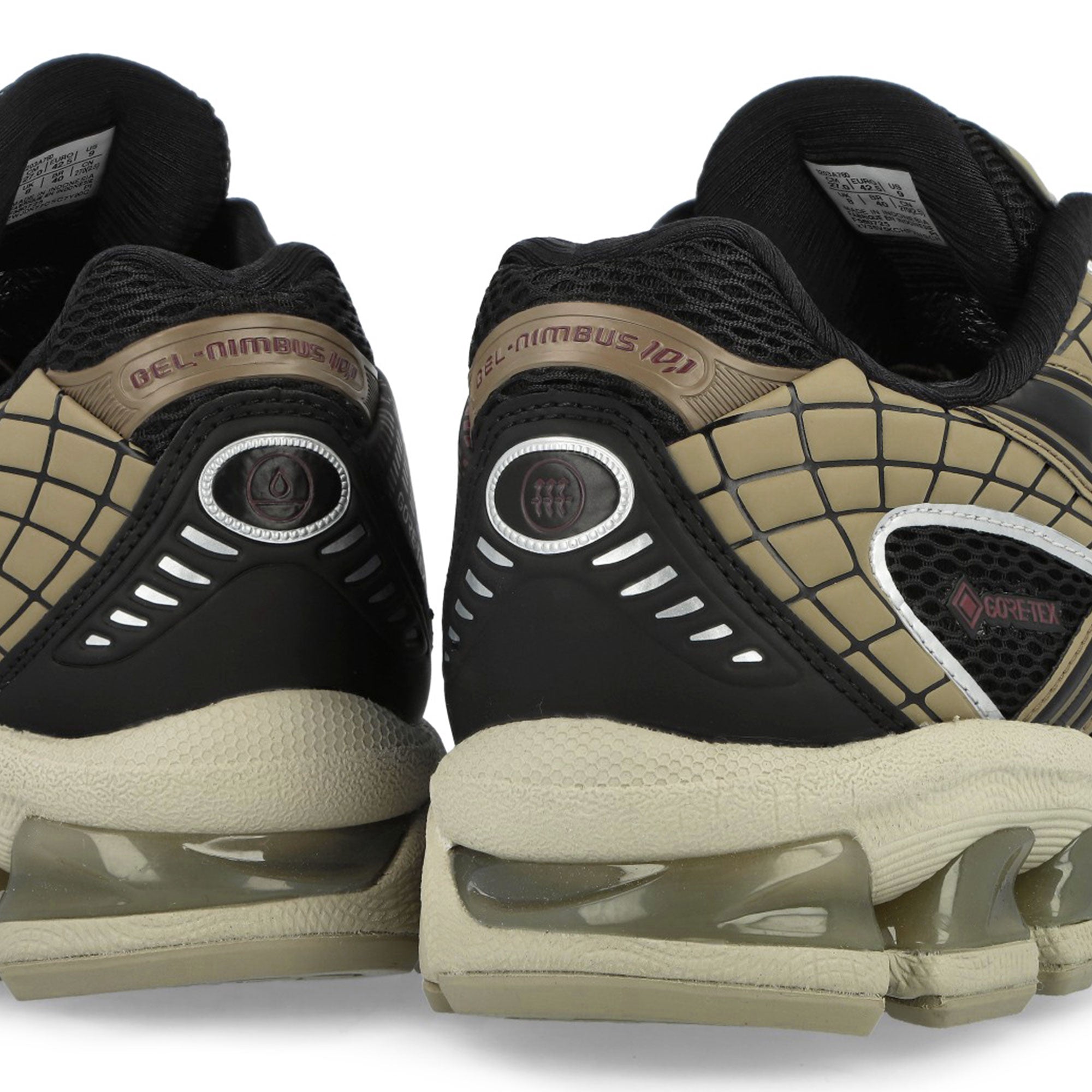 Asics Gel-Nimbus 10.1 GTX Black / Pepper Low Top Sneakers 1203A760-001 Detailfoto | Overkill