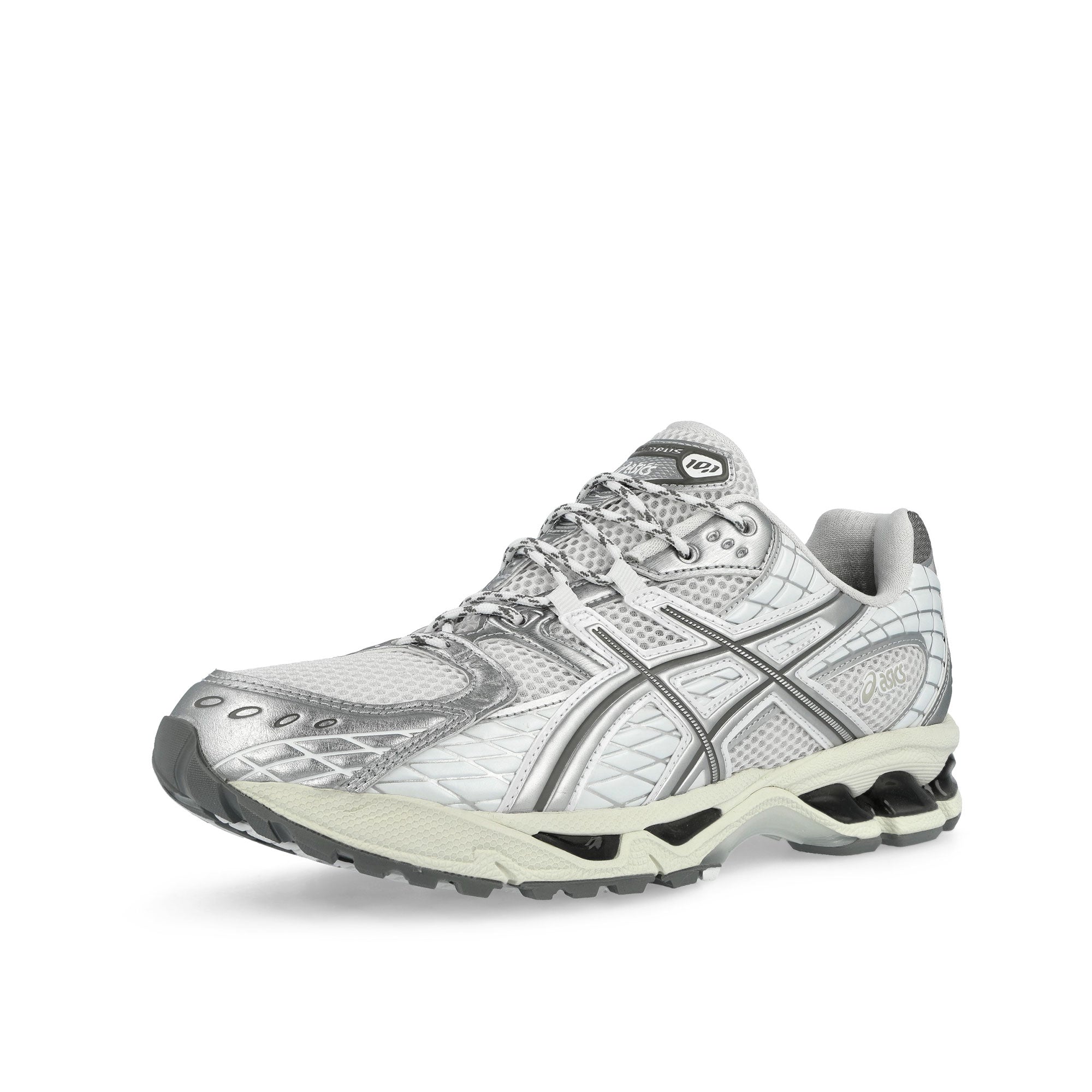 Asics Gel-Nimbus 10.1 White / Airy Blue Low Top Sneakers 1203A761-102 Close-up | Overkill