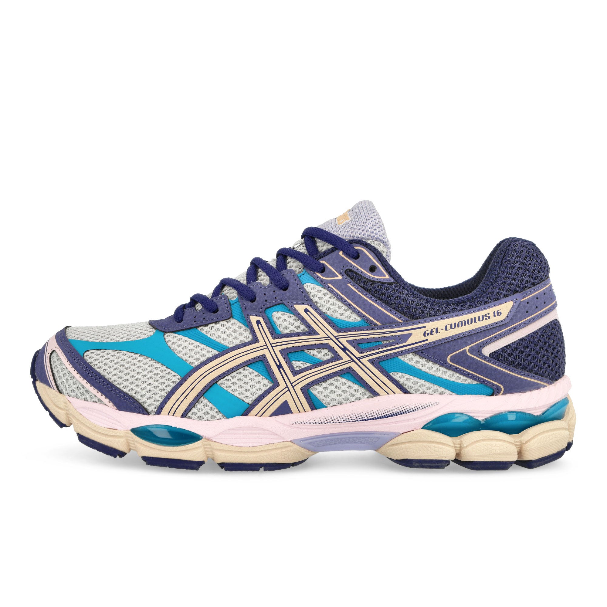 Asics Gel-Cumulus 16 Cloud Grey / Bisque Sneaker 1203A763-020 | Overkill