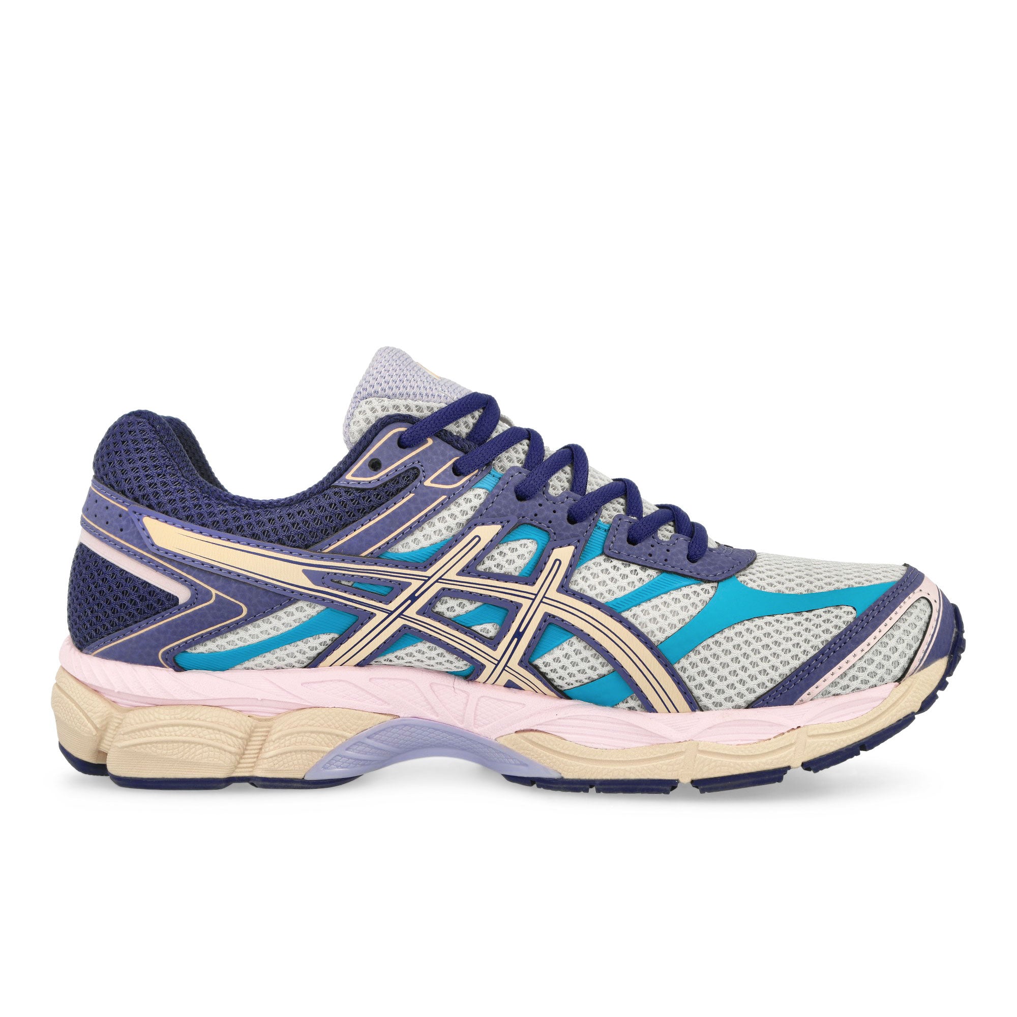 Asics Gel-Cumulus 16 Cloud Grey / Bisque Sneaker 1203A763-020 Silhouette | Overkill