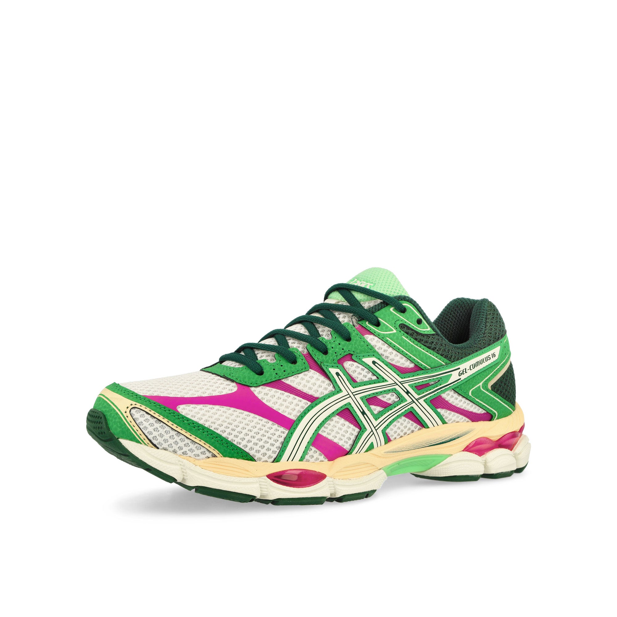 Asics Gel-Cumulus 16 Cream / Ivory Sneaker 1203A763-100 Close-up | Overkill