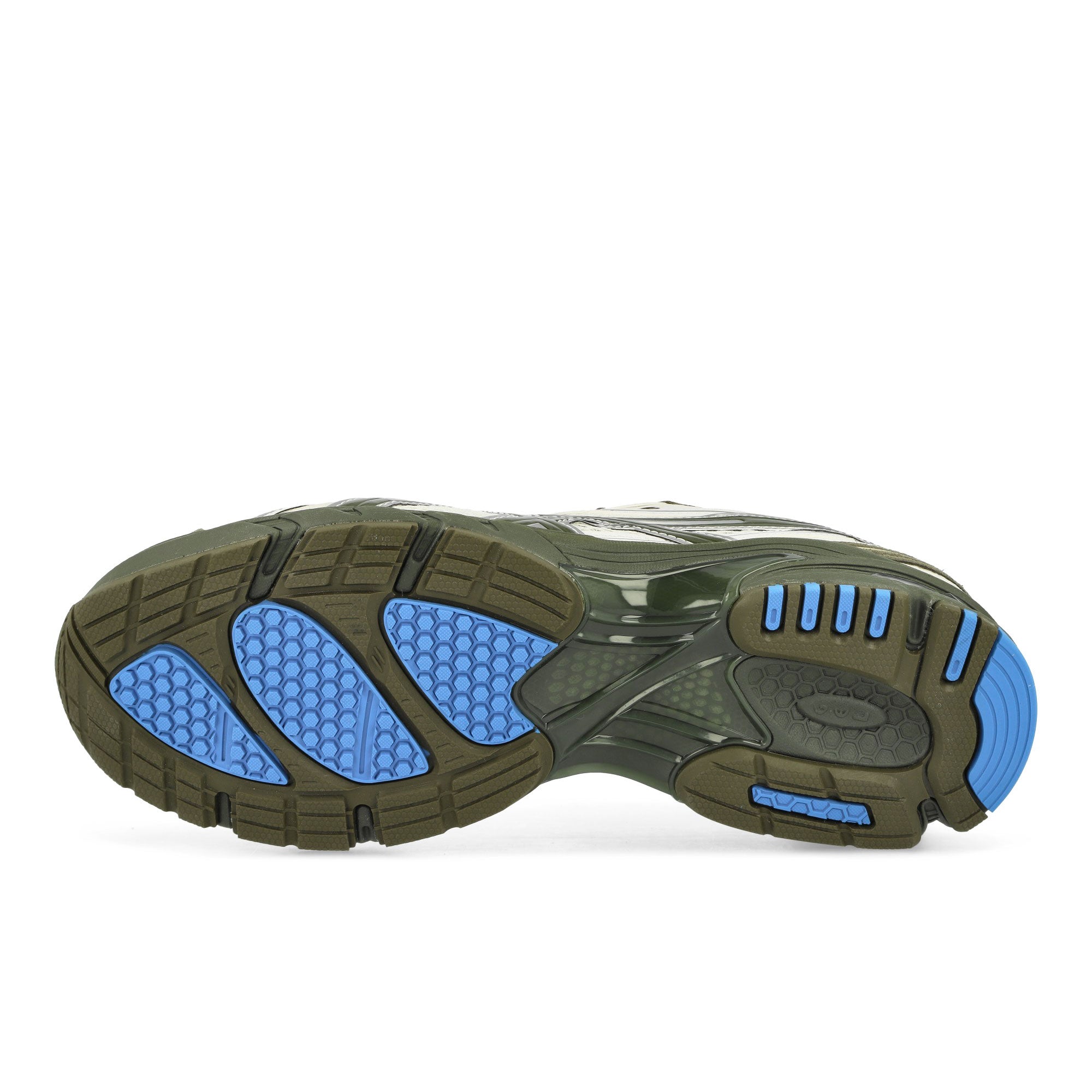 Asics Gel-DS Trainer 14 Cream / Olive Canvas Low Top Sneaker Detail View 1 | Overkill