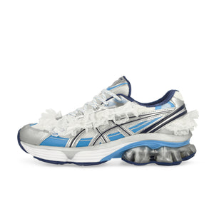 Asics Gel-Kinetic Fluent White / Dive Blue Low Top Sneakers 1203A822-101 | Overkill