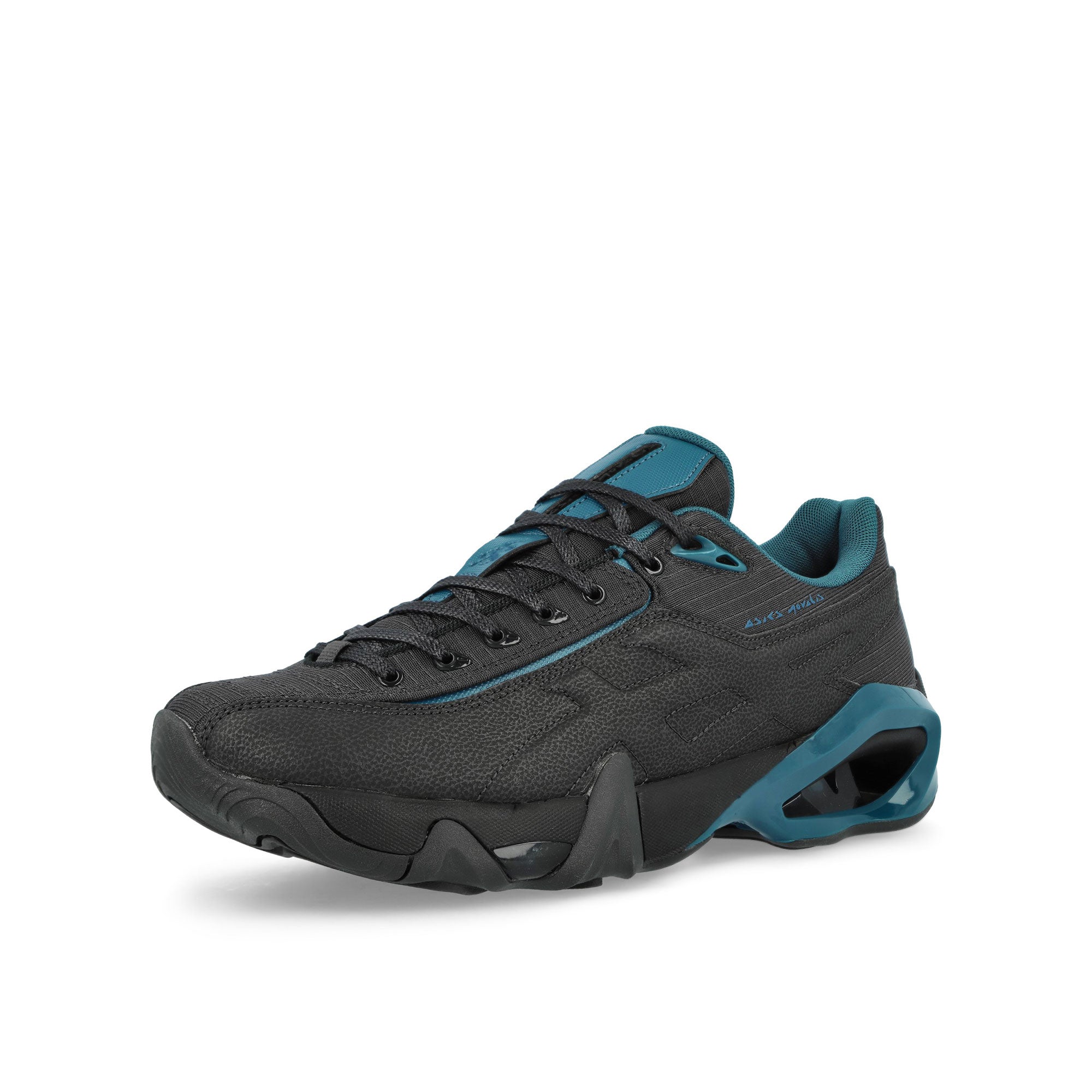 Asics Gel-Teremoa Graphite Grey / Teal Low Top Sneakers 1203A825-022 Close-up | Overkill