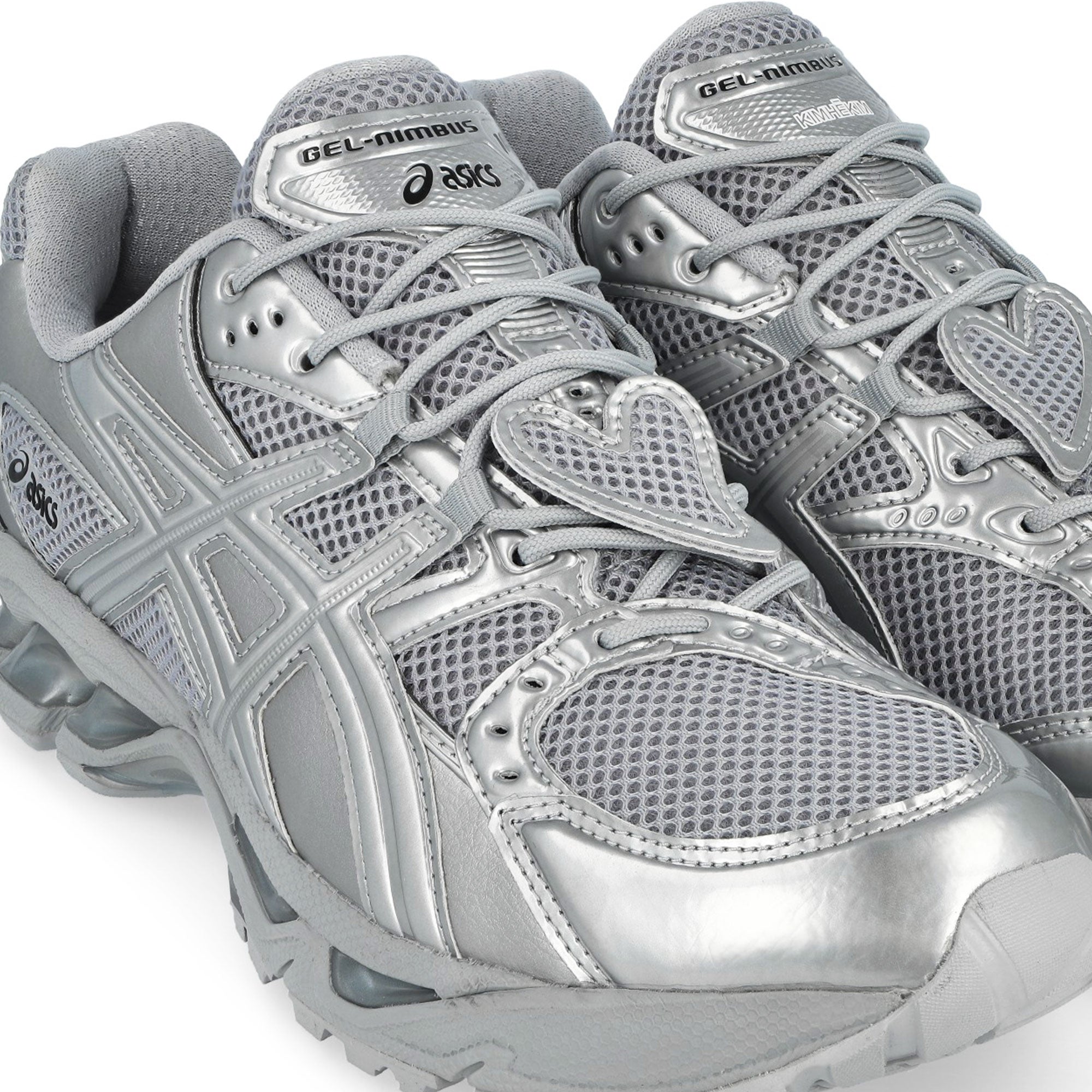 Asics Gel Nimbus 10.1 Pure Silver / Pure Silver Low Top Sneakers 1203A833-020 Detailfoto | Overkill