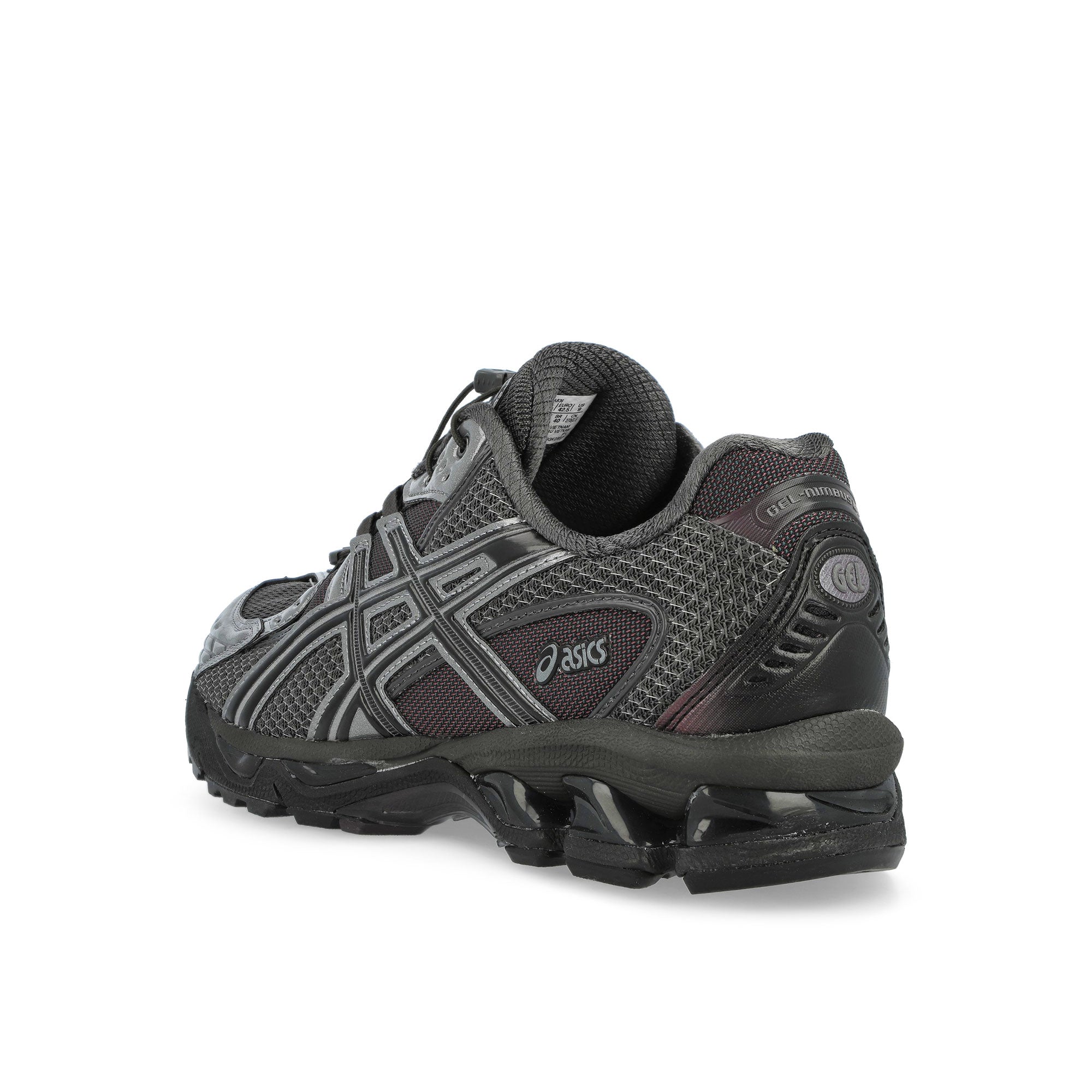 Unaffected x Asics Gel-Nimbus 10.1 Gunmetal / Black Low Top Sneakers 1203A836-021 Material | Overkill