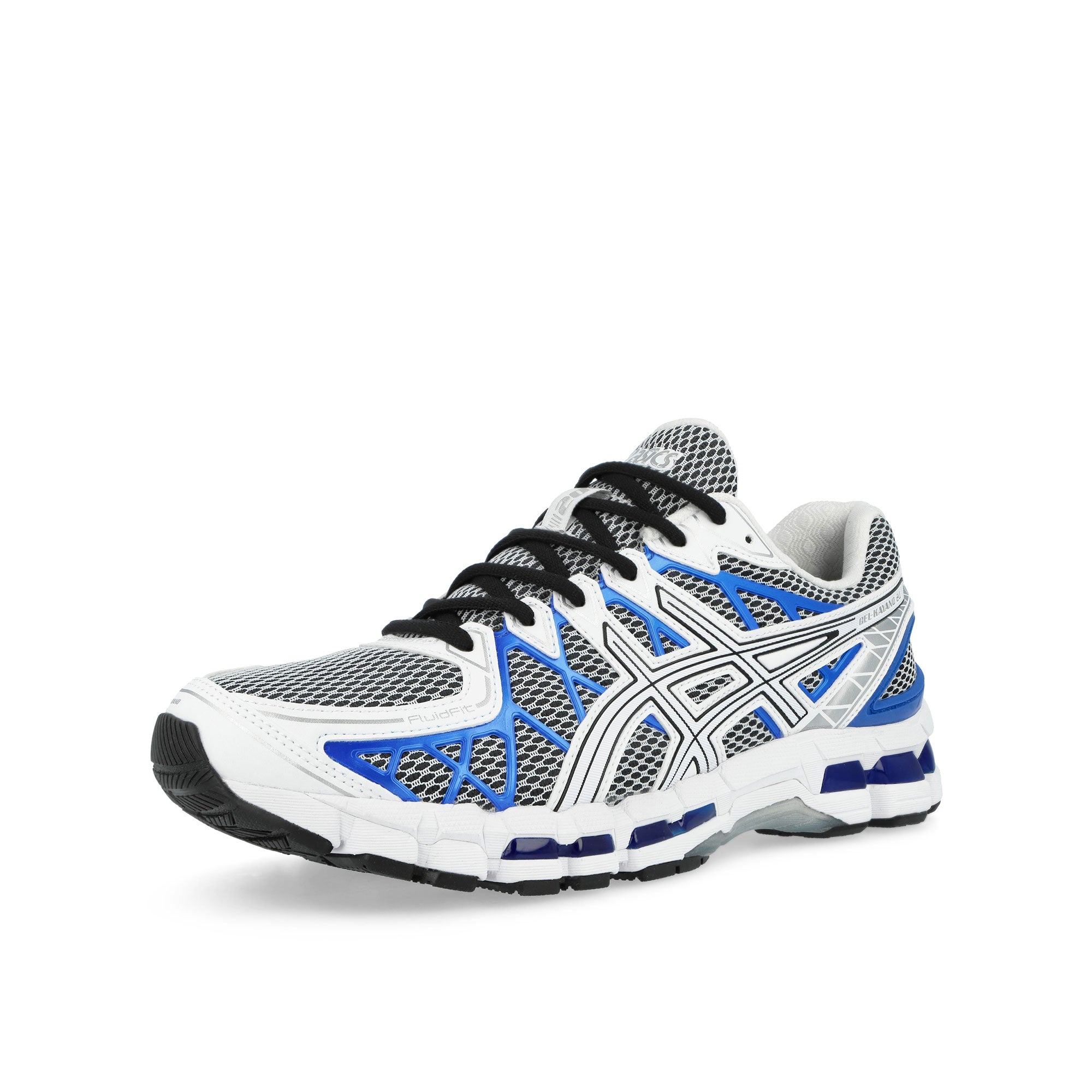 Asics Gel-Kayano 20 White / Illusion Blue Low Top Sneakers 1203A884-100 Close-up | Overkill